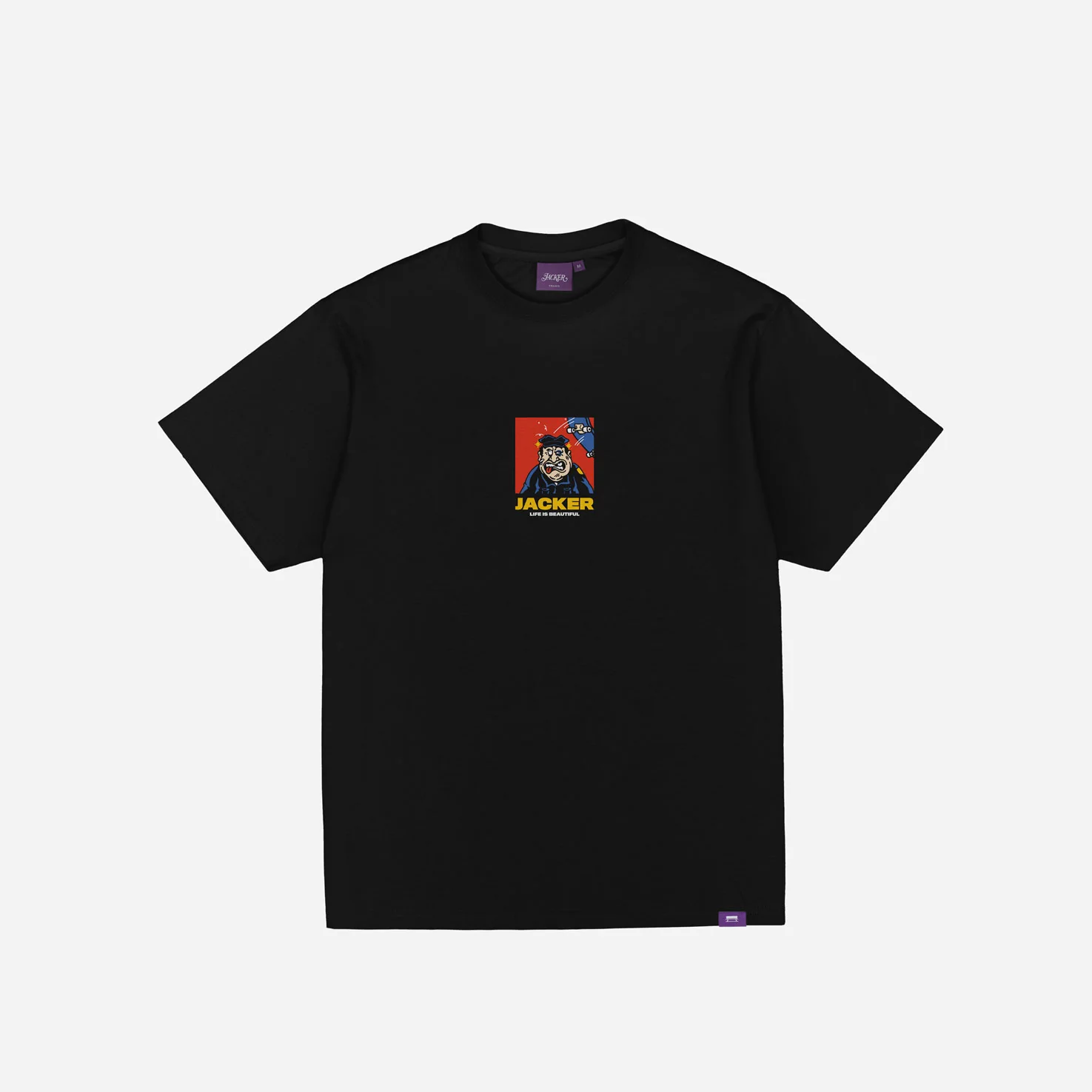 A.C.A.B T-SHIRT - BLACK