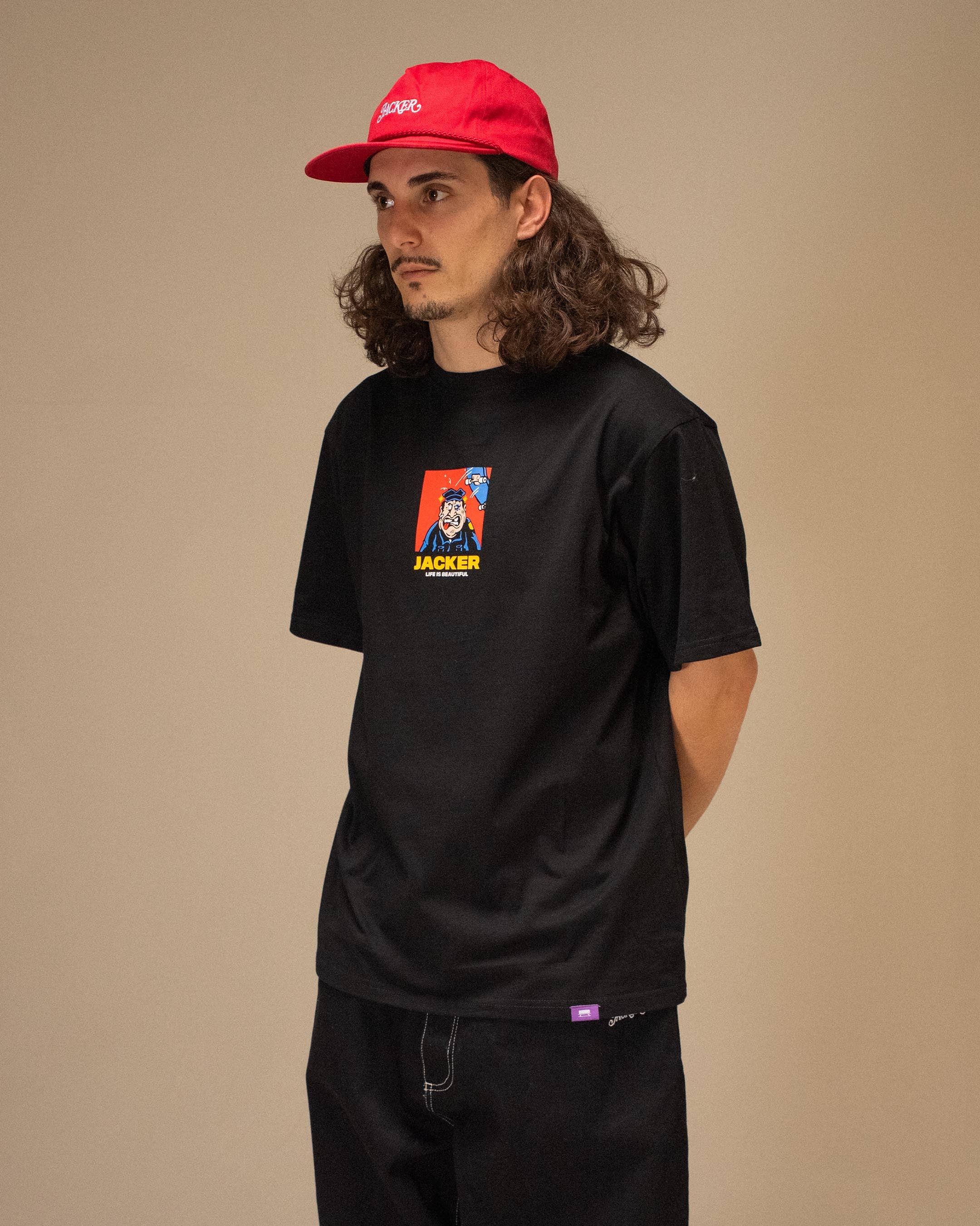 A.C.A.B T-SHIRT - BLACK - Image 2