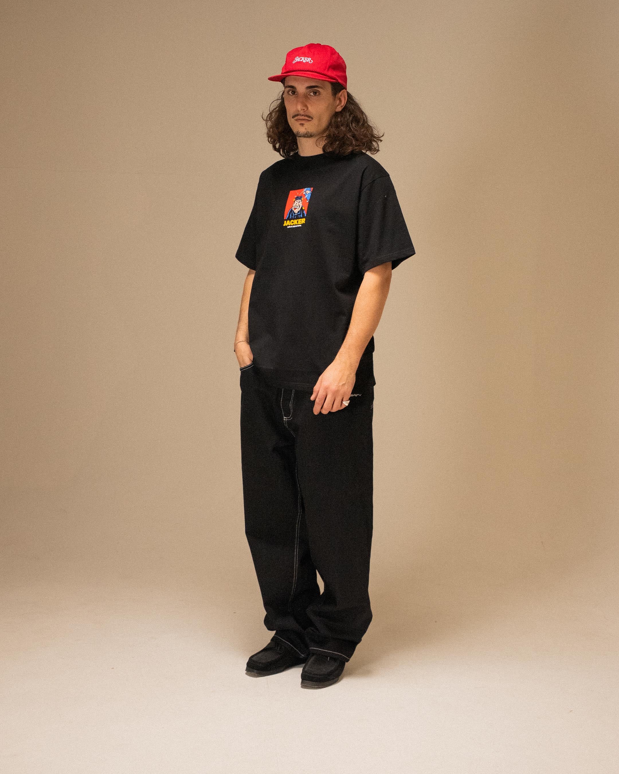 A.C.A.B T-SHIRT - BLACK - Image 6