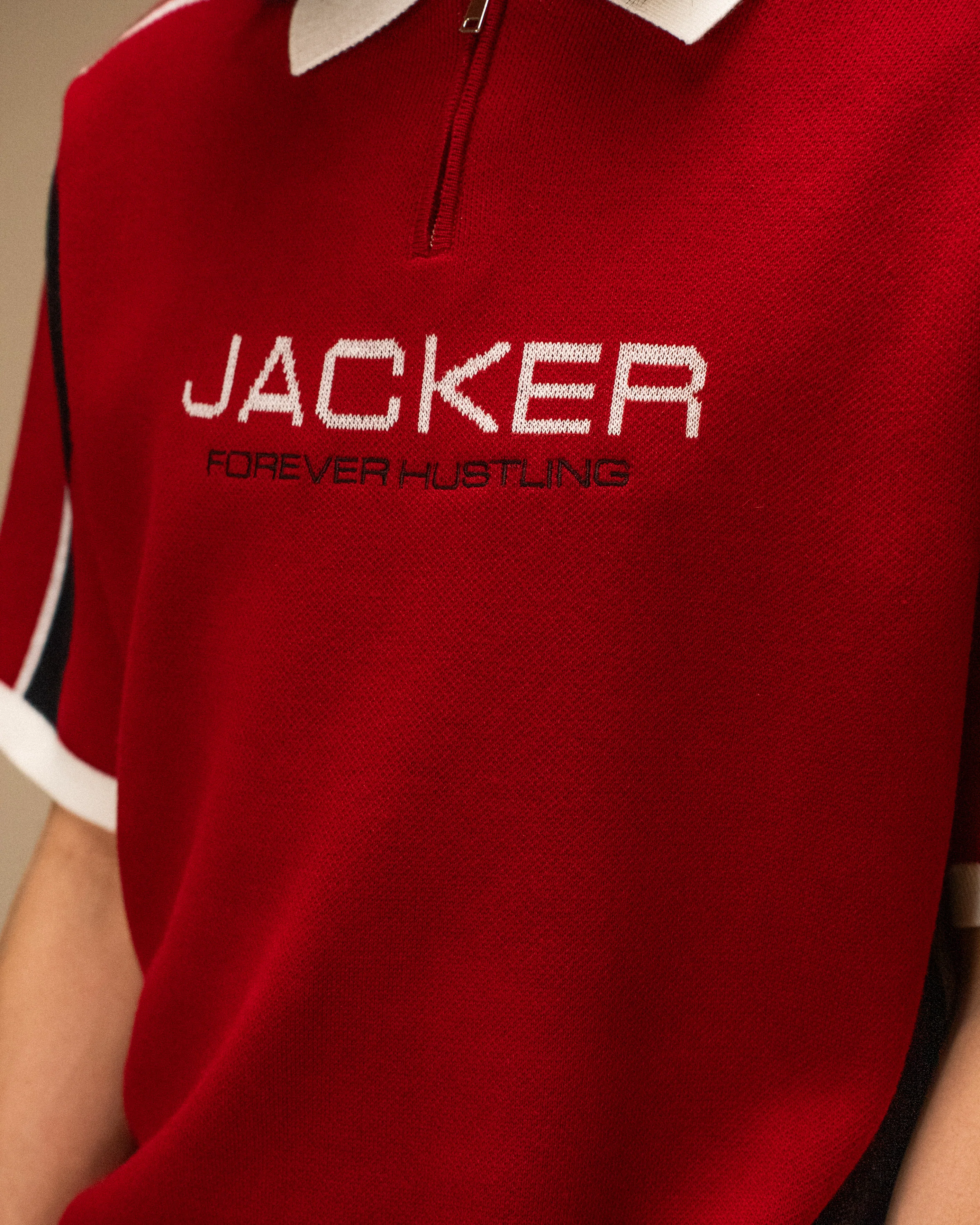 ACE POLO - RED AND BLACK - Image 5