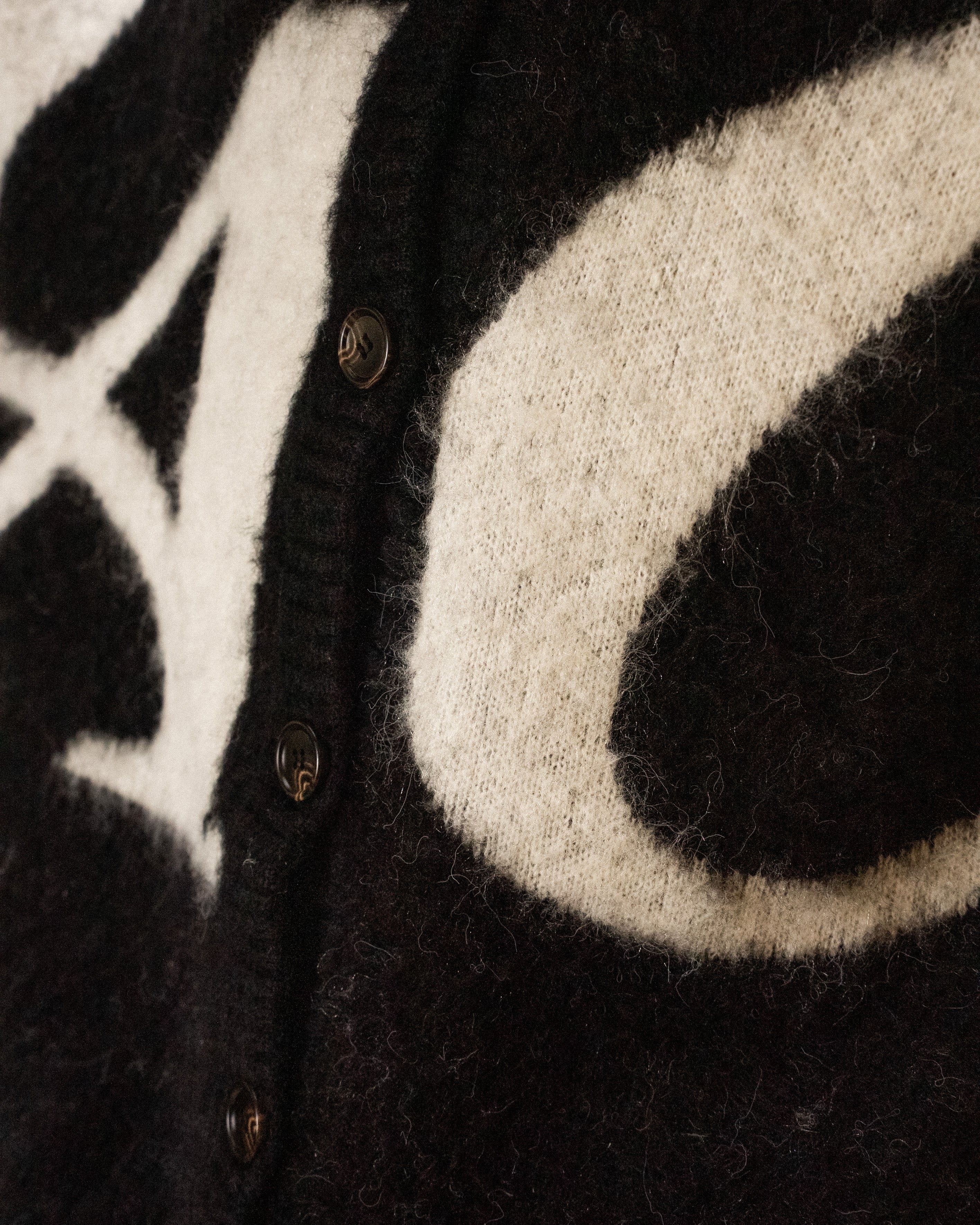 ADS CARDIGAN - BLACK - Image 5