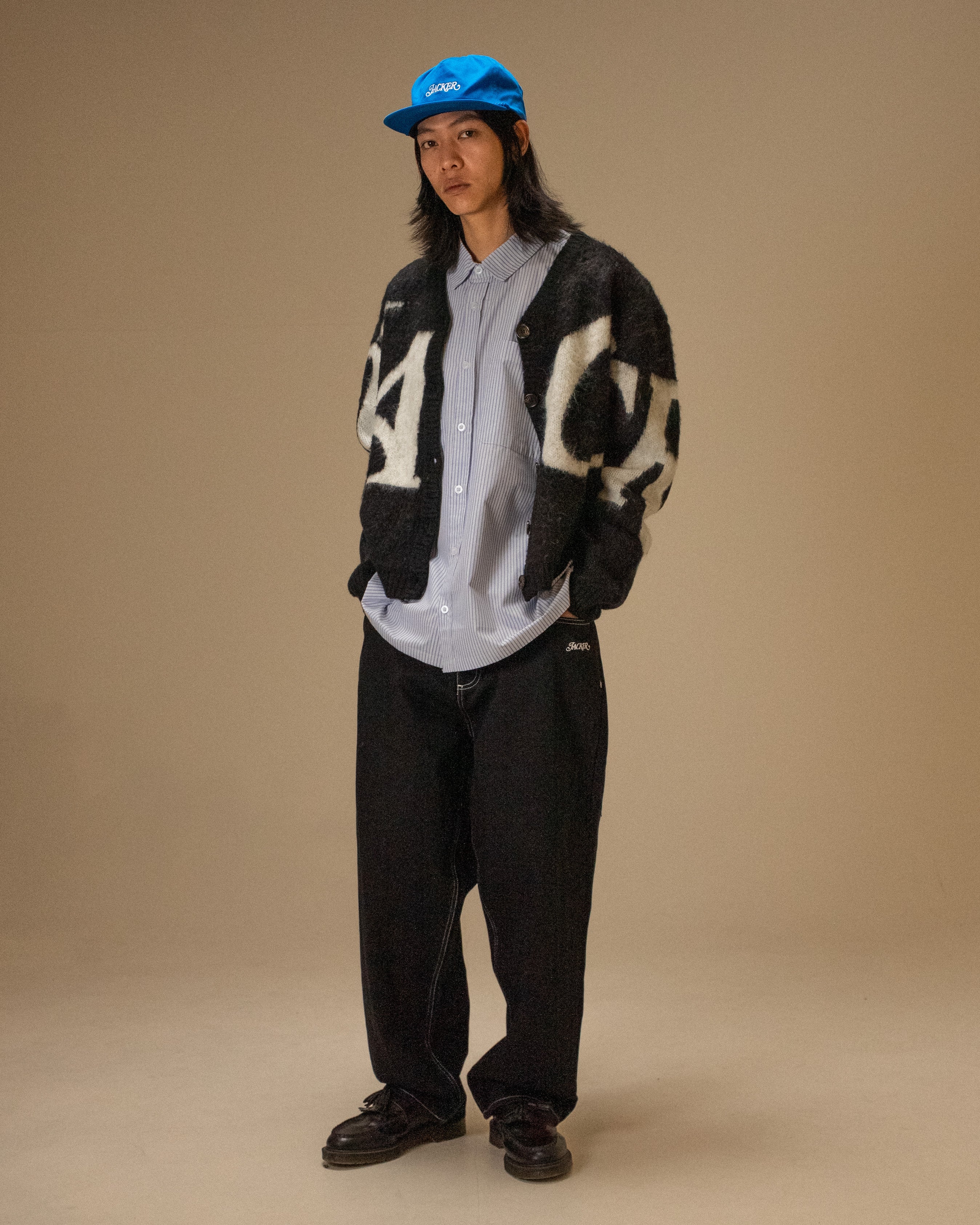 ADS CARDIGAN - BLACK - Image 6
