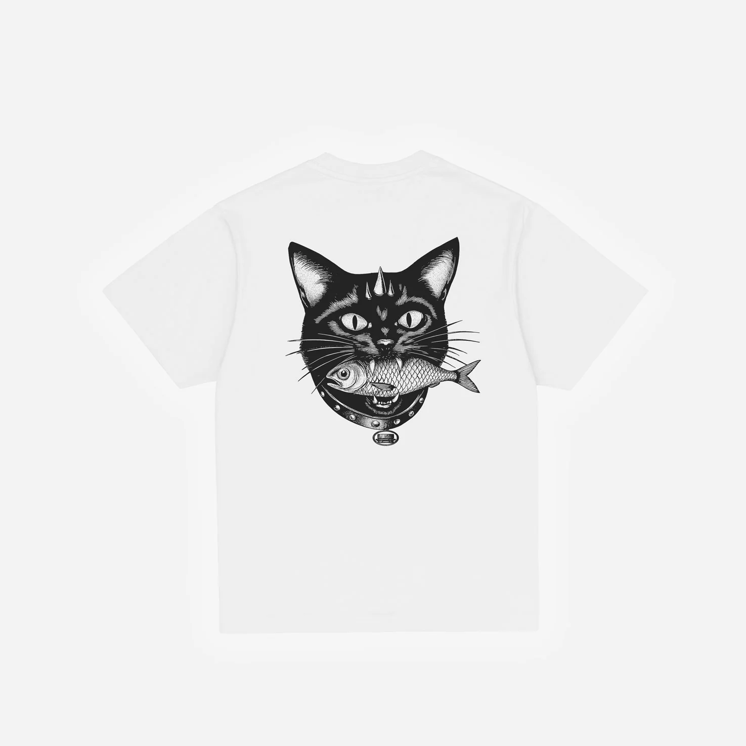 BLACK SARDINE T-SHIRT WHITE