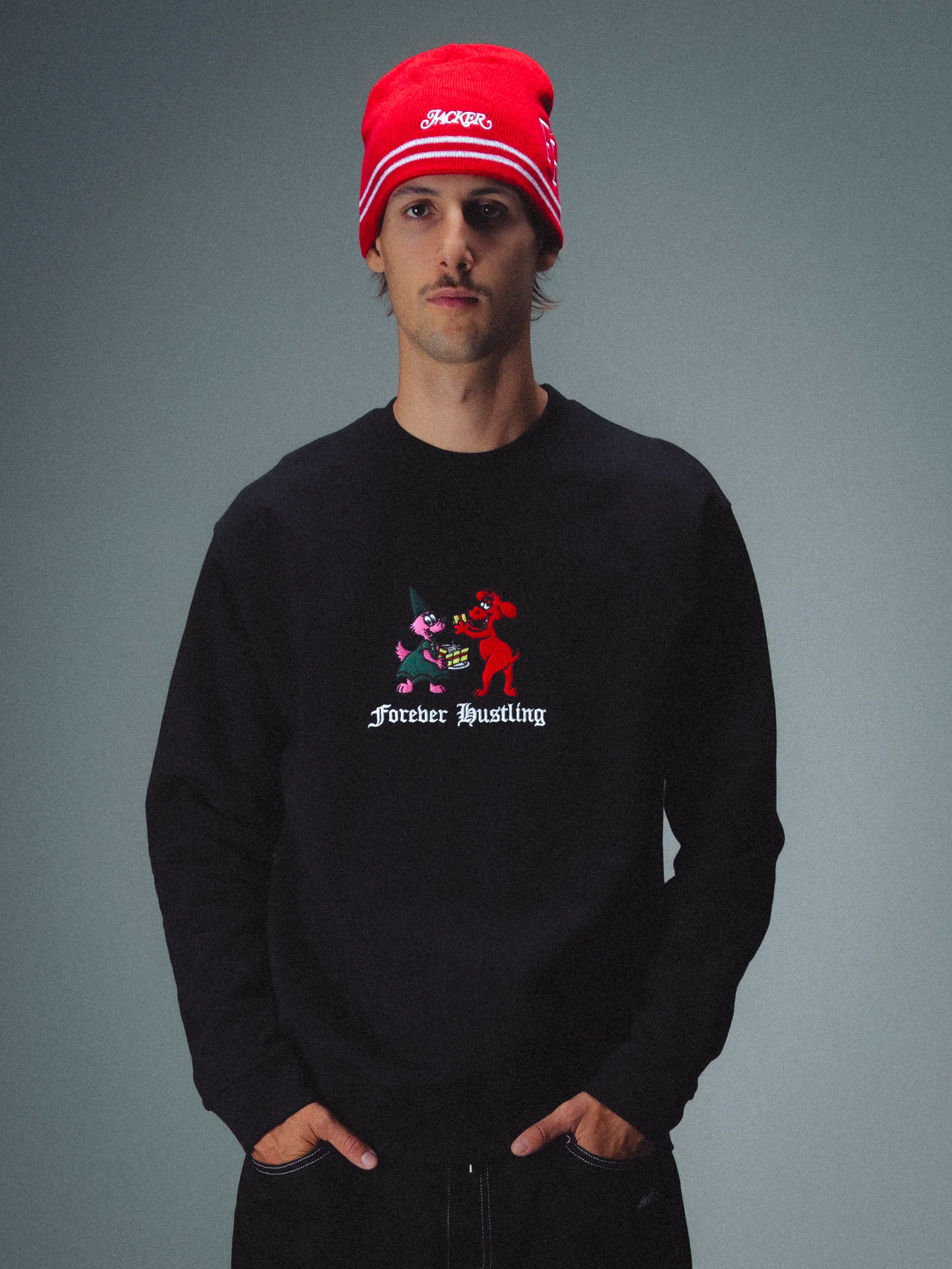 BON APPETIT CREWNECK - BLACK - Image 2