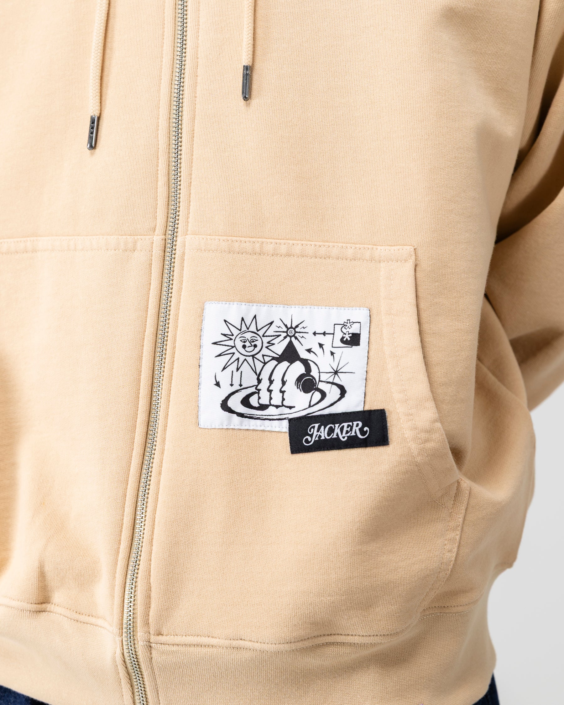 BRISTOL HOODIE ZIP - TOFU - Image 6