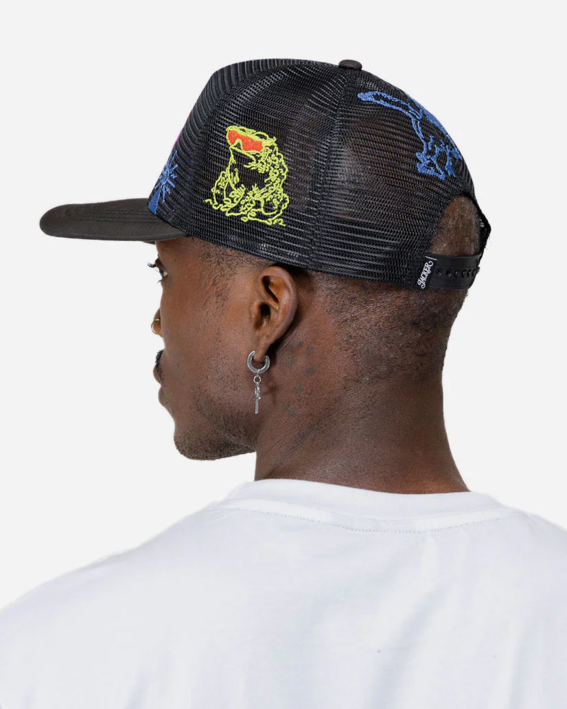 BRISTOL TRUCKER CAP - BLACK - Image 6