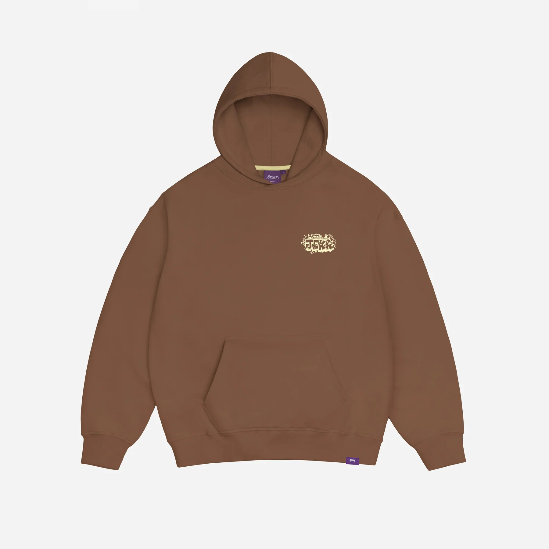 C.R.E.A.M HOODIE - BROWN - Image 2