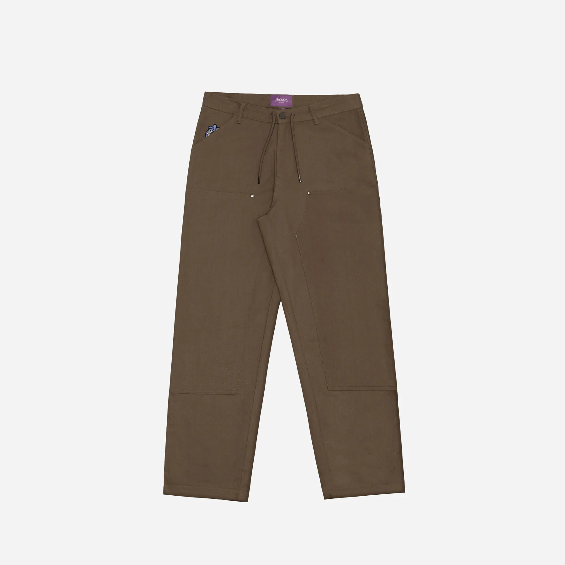 CARPENTER DOUBLE KNEE PANT - BROWN