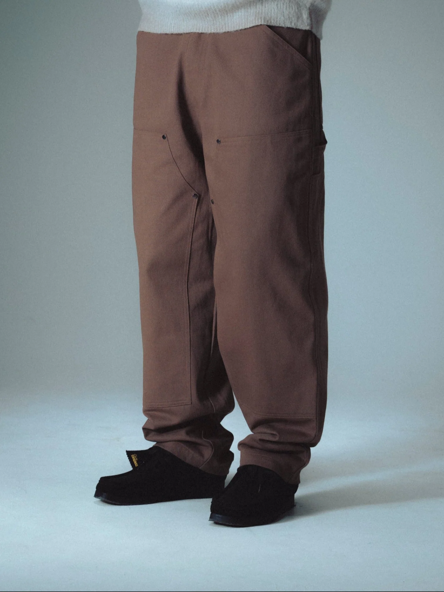 CARPENTER DOUBLE KNEE PANT - BROWN - Image 2