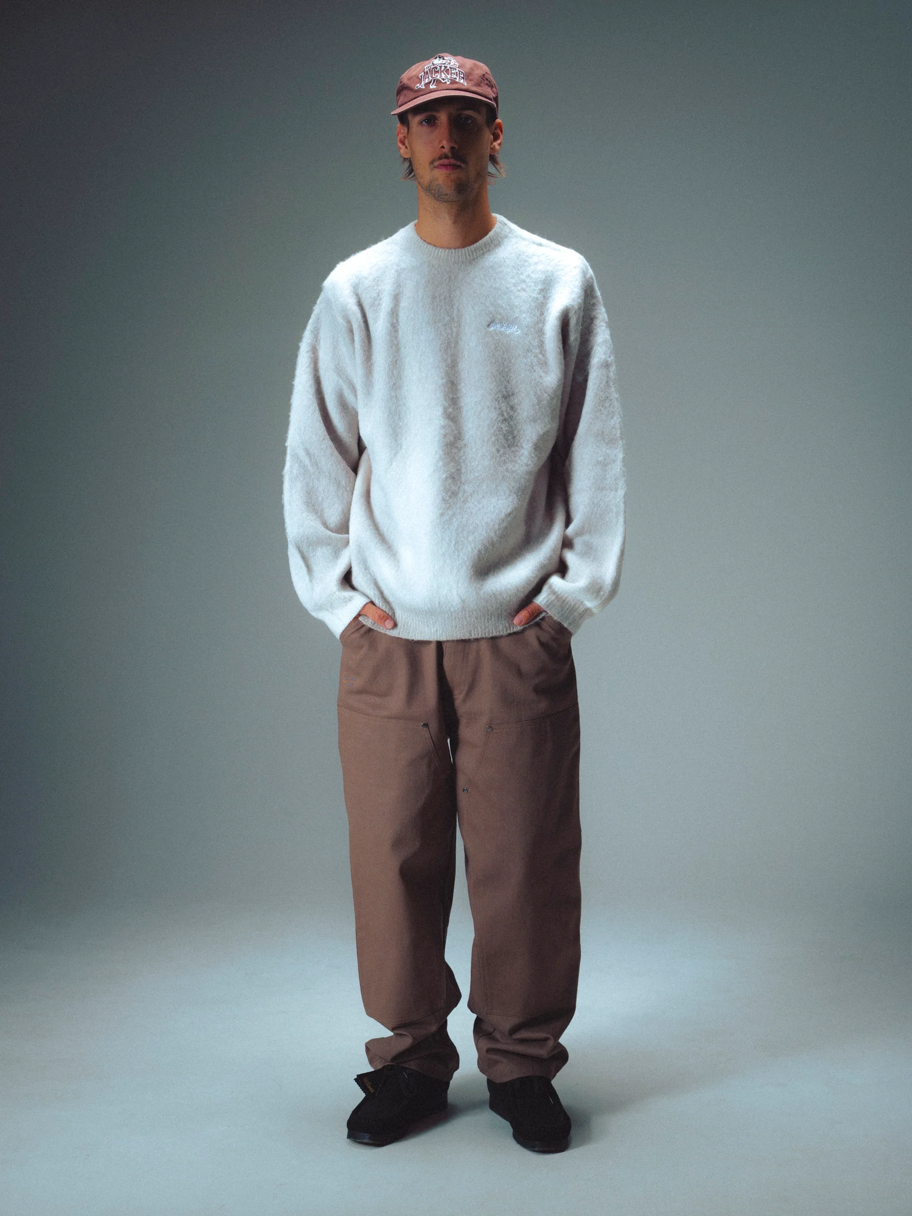CARPENTER DOUBLE KNEE PANT - BROWN - Image 5
