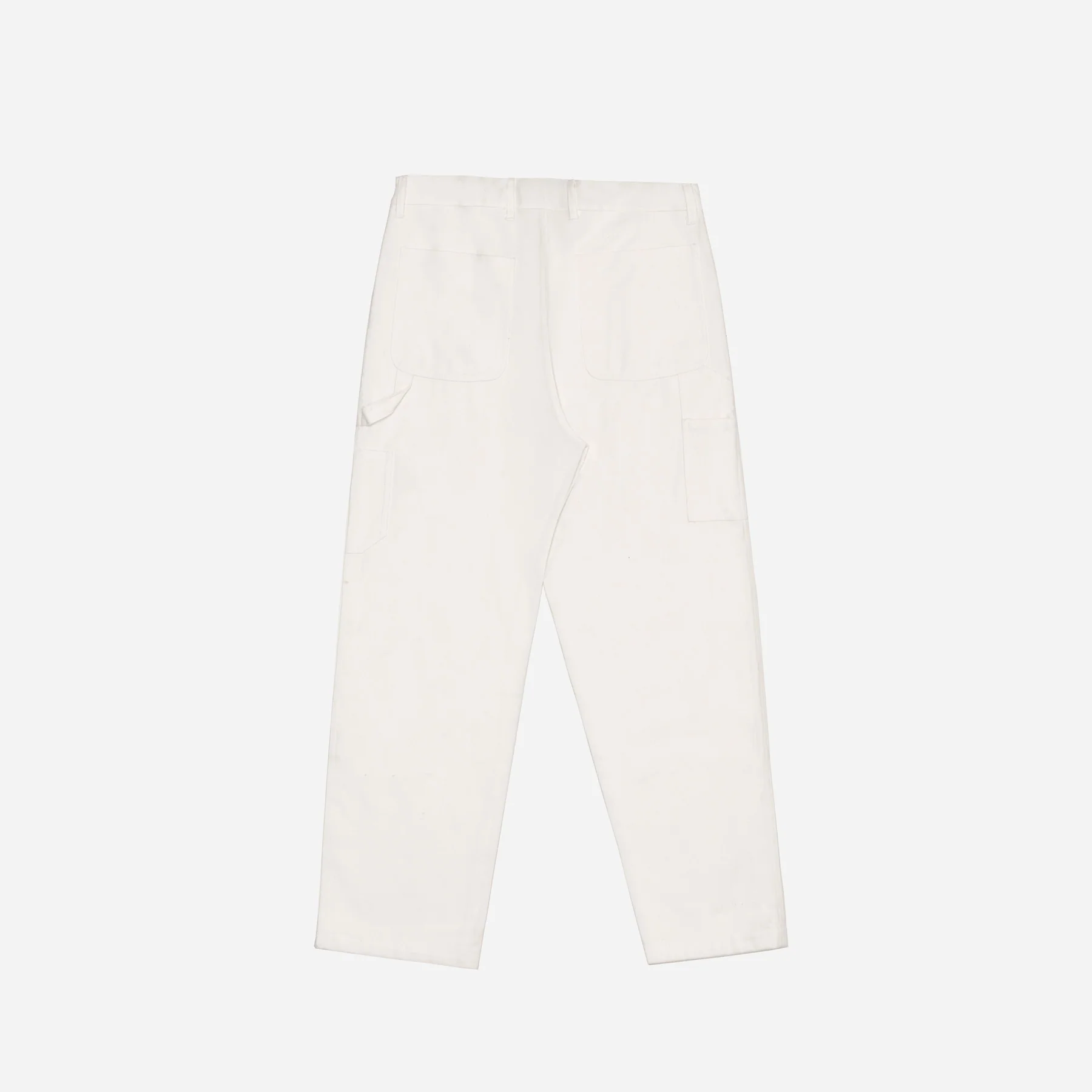 CARPENTER DOUBLE KNEE PANT - WHITE - Image 4