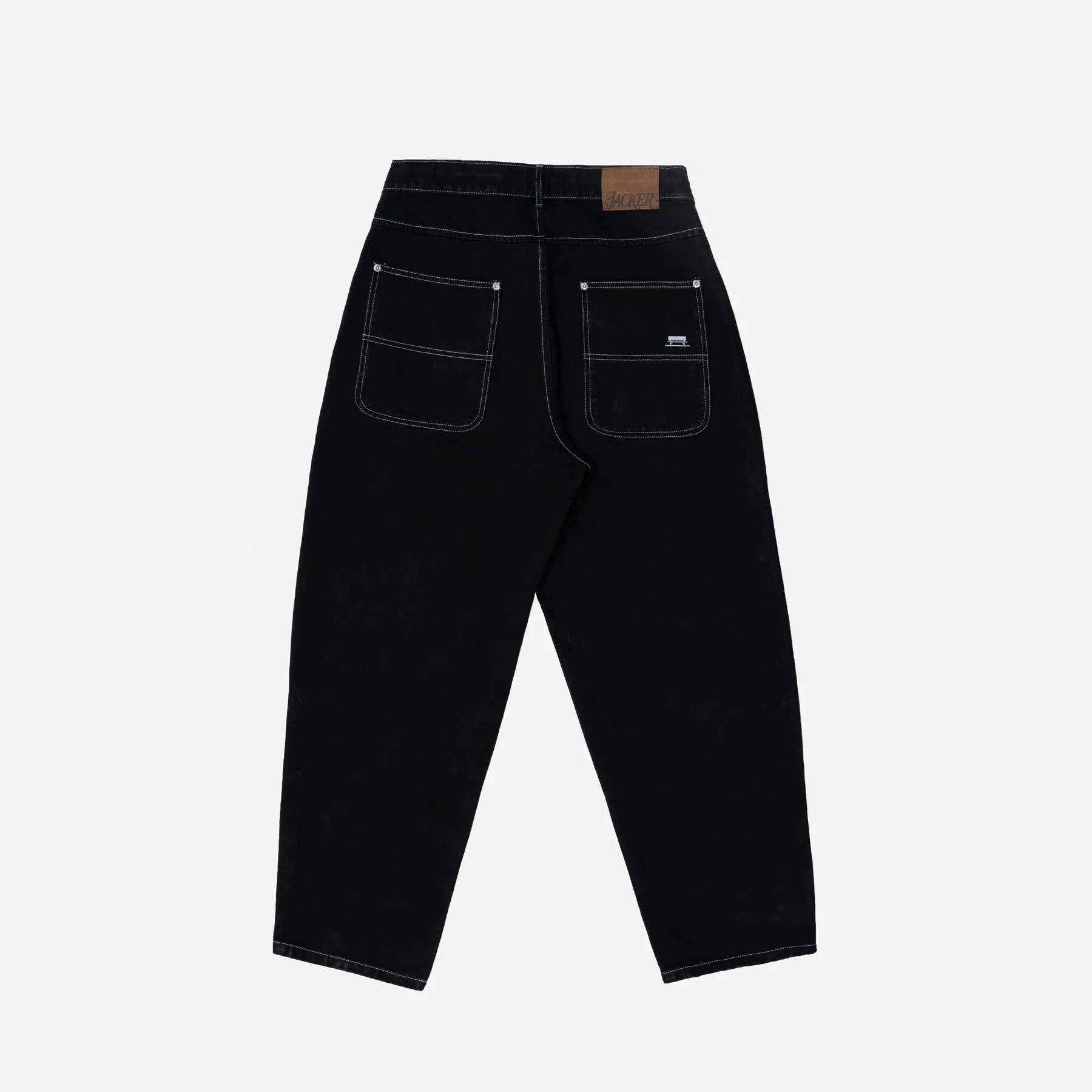 CLASSIC HEAVY BAGGY PANT - BLACK - Image 3