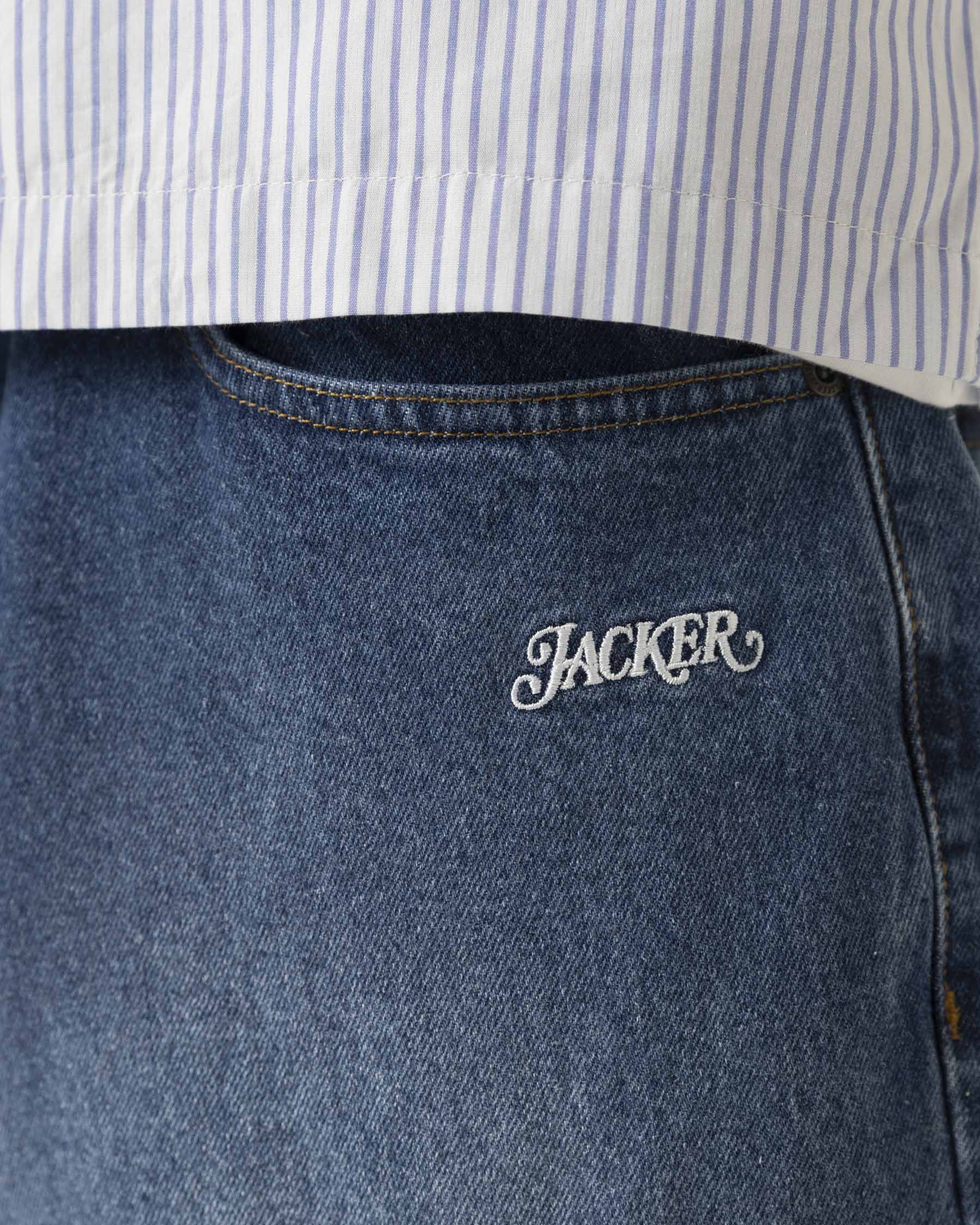 CLASSIC DENIM BAGGY PANT - BLUE - Image 6