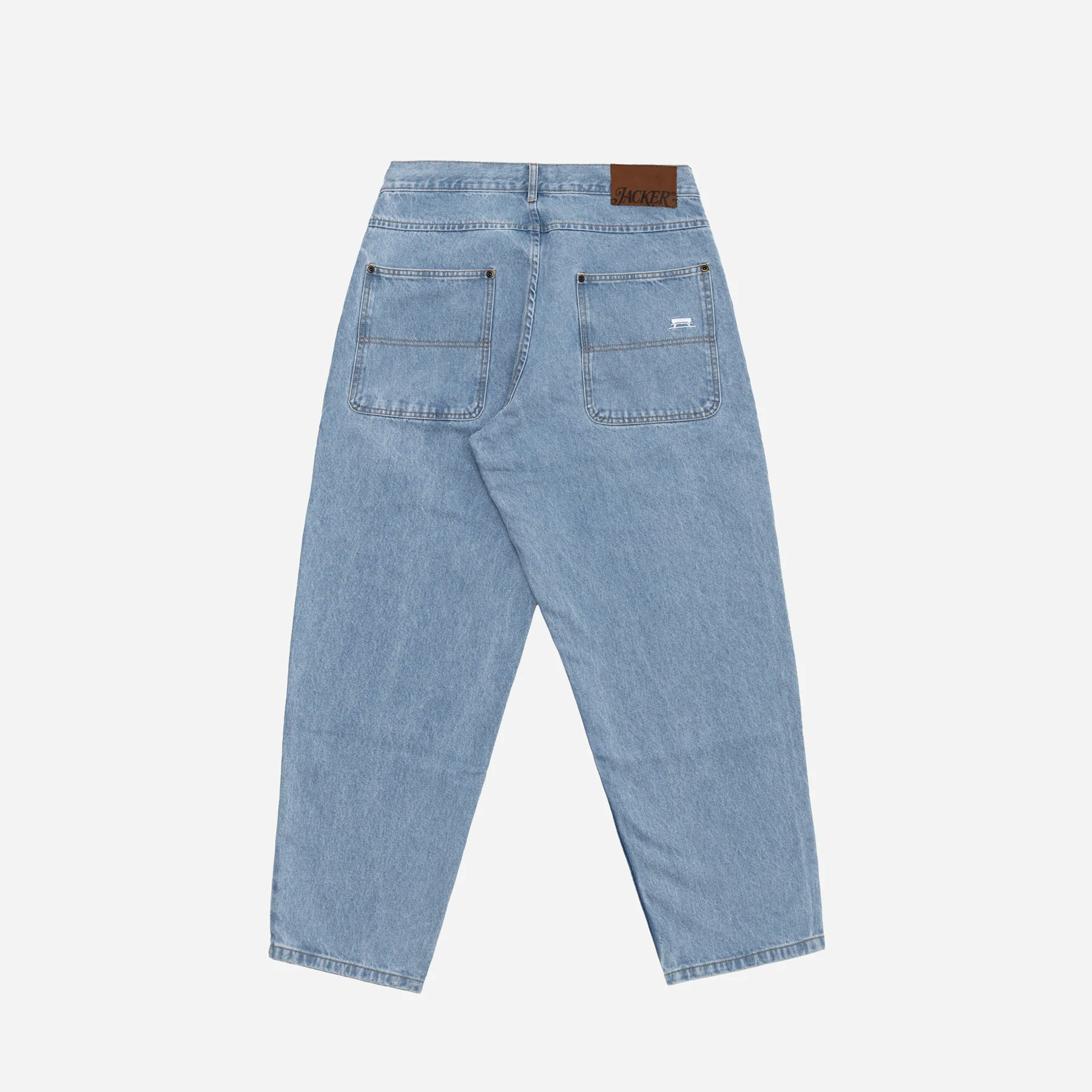 CLASSIC DENIM BAGGY PANT - LIGHT BLUE - Image 3