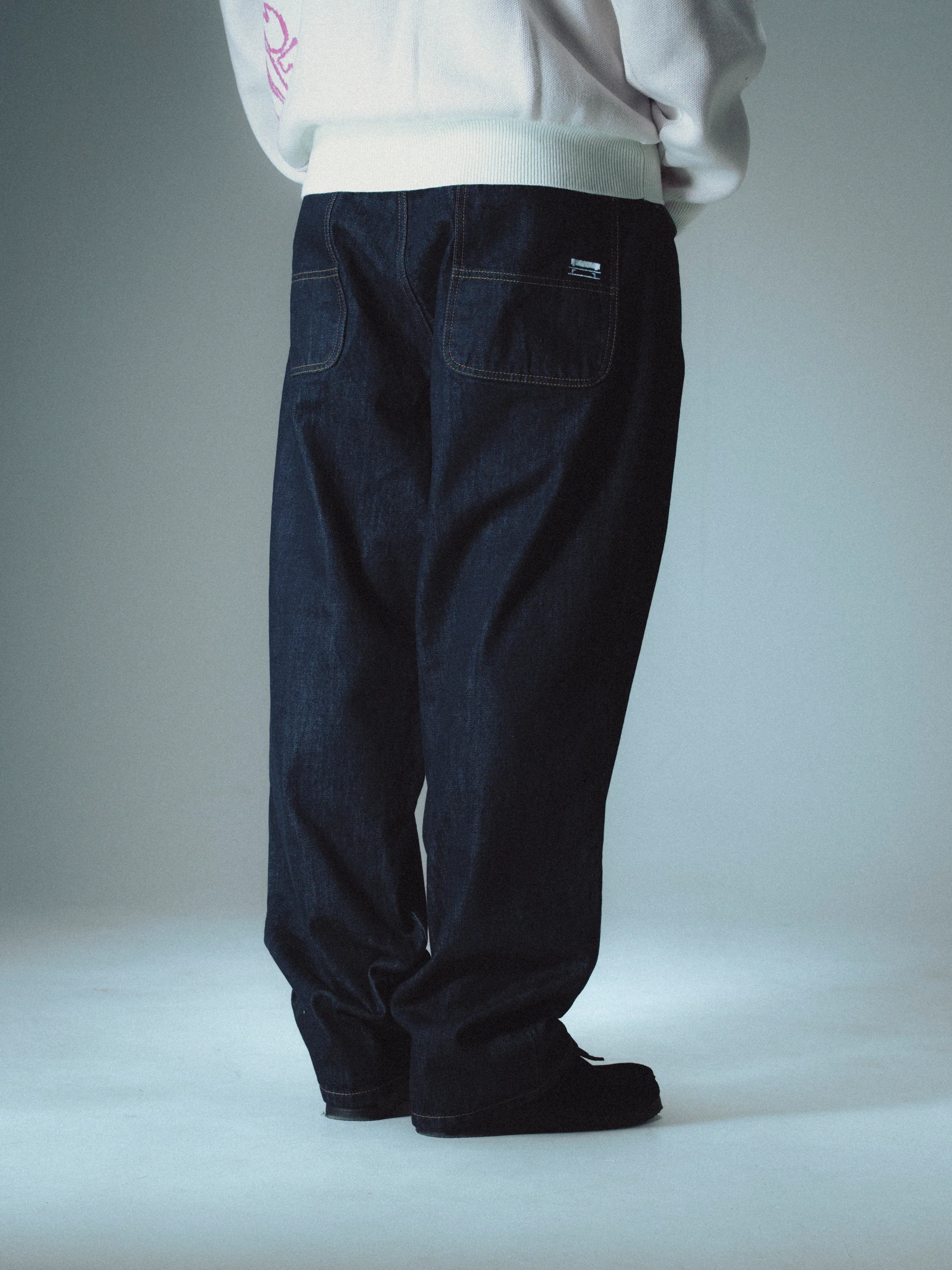CLASSIC DENIM BAGGY PANT - RAW - Image 3