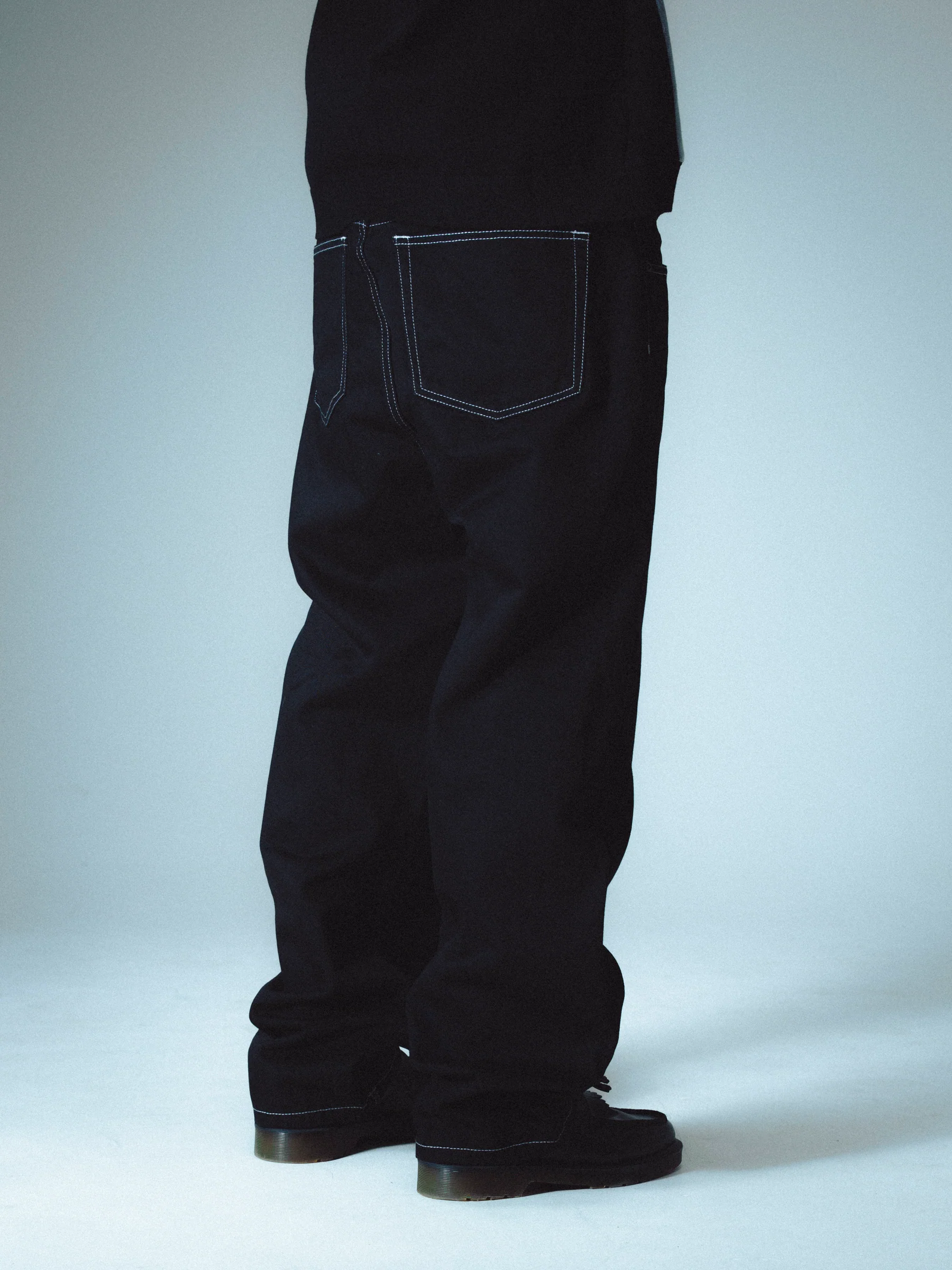 CLASSIC DENIM DAILY PANT - BLACK - Image 3
