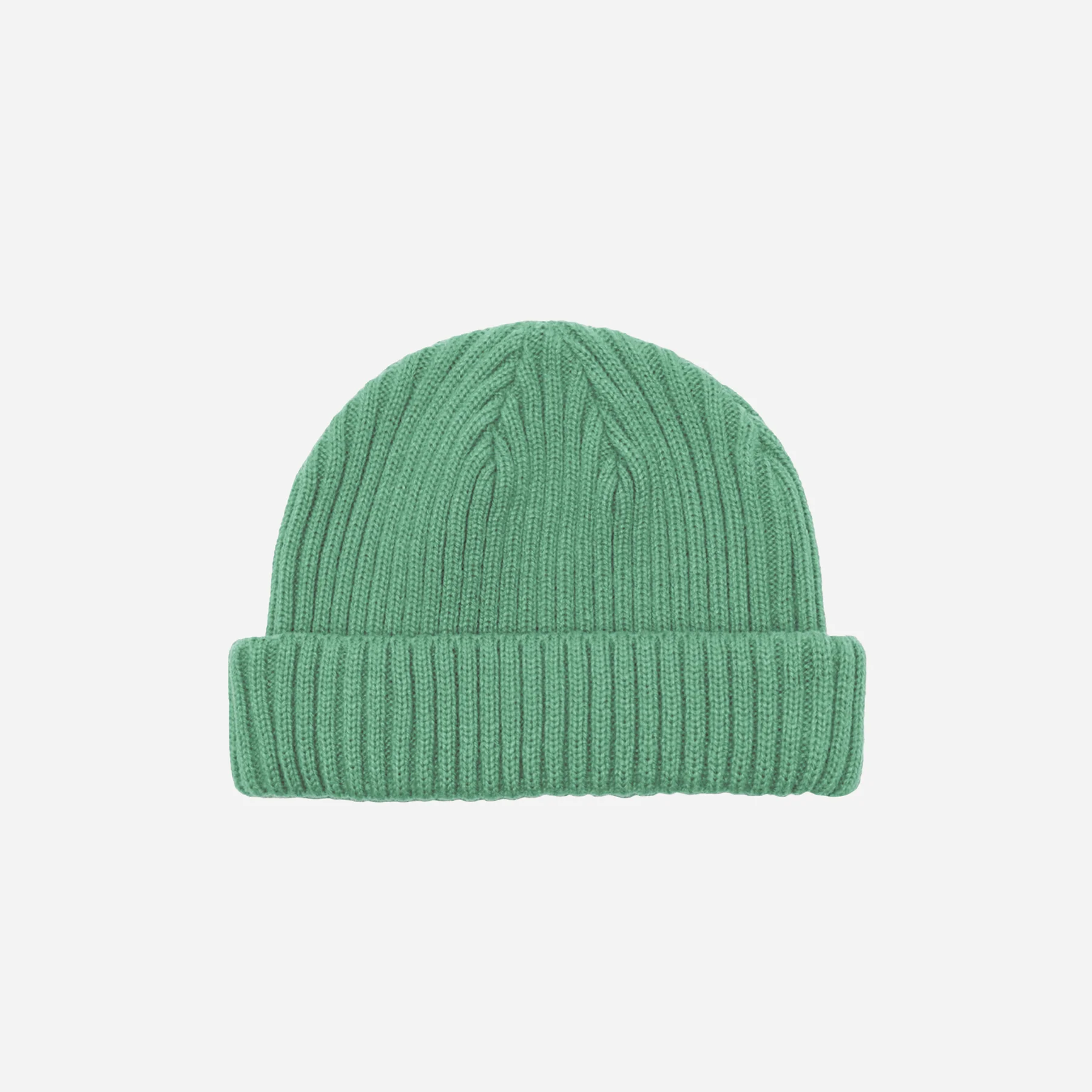 CLASSIC SHORT BEANIE - GREEN - Image 2