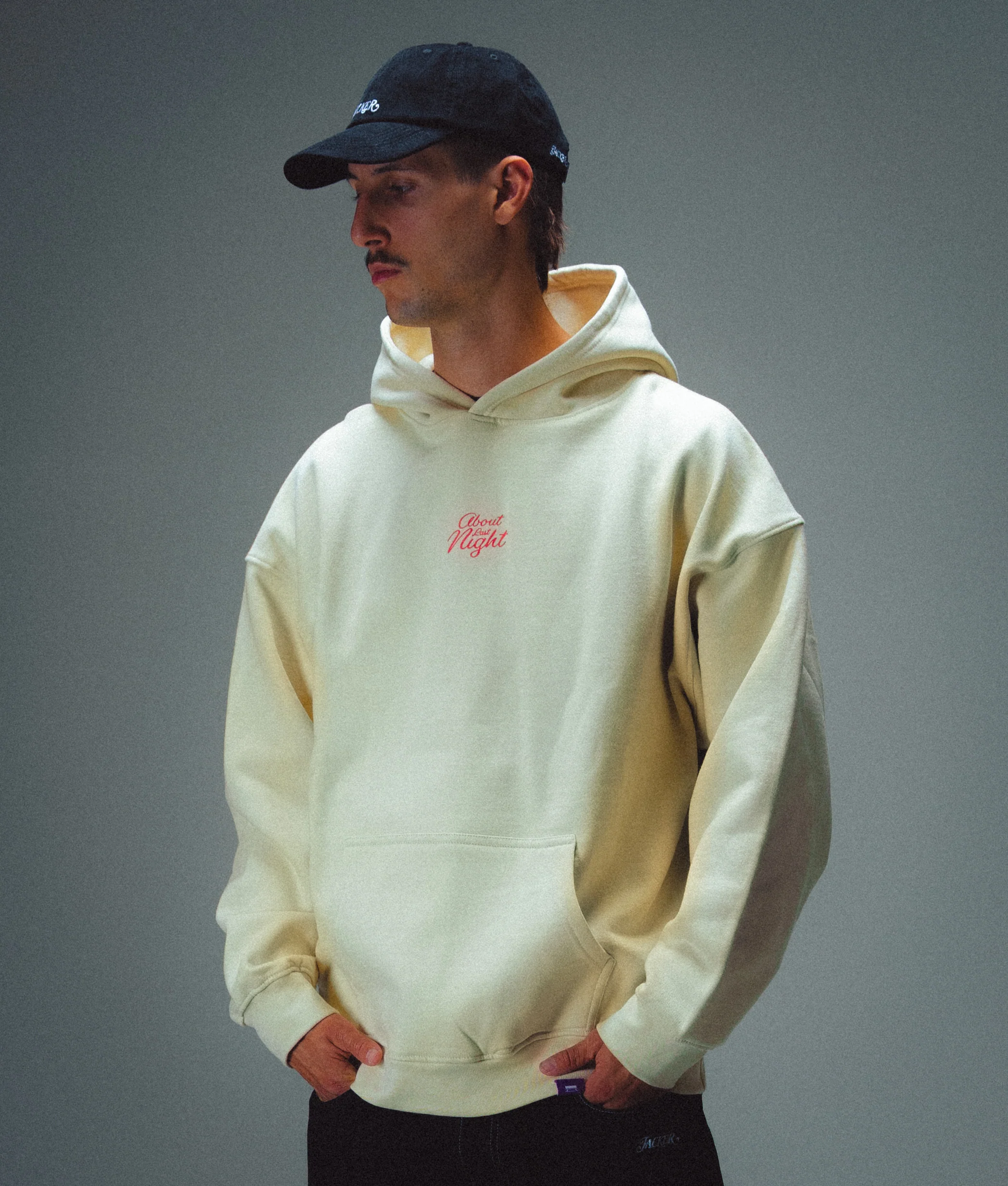 CLOSING TIME HOODIE - BEIGE - Image 4