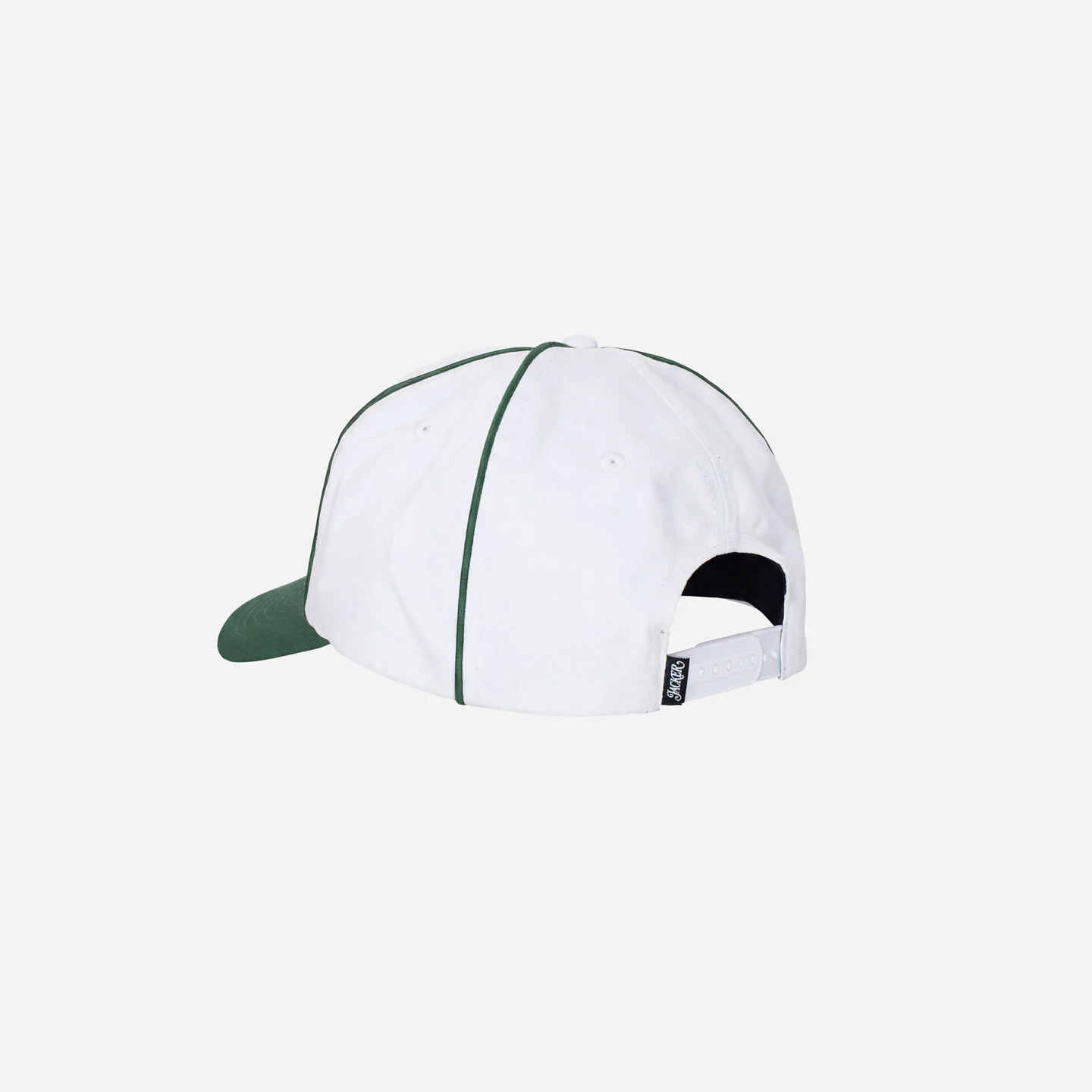 CLOVER SNAPBACK 5 PANEL WHITE & GREEN - Image 5