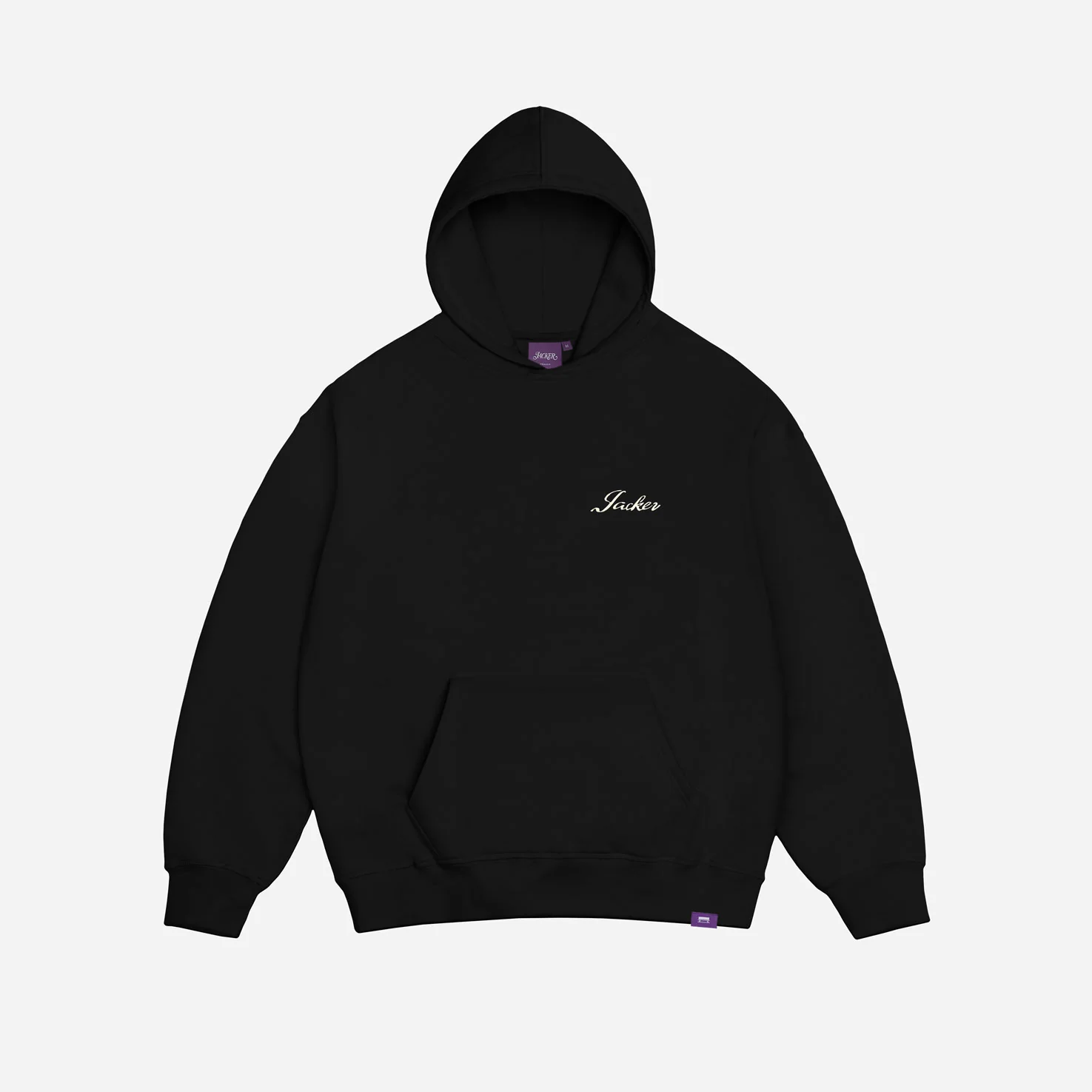 COFFEE TIME HOODIE - BLACK - Image 3