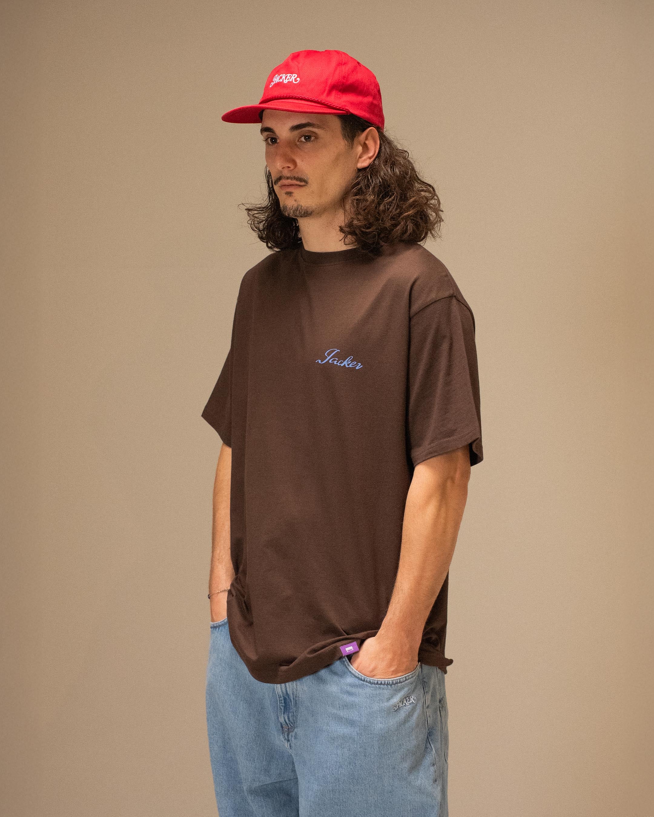 COFFEE TIME T-SHIRT - BROWN - Image 4