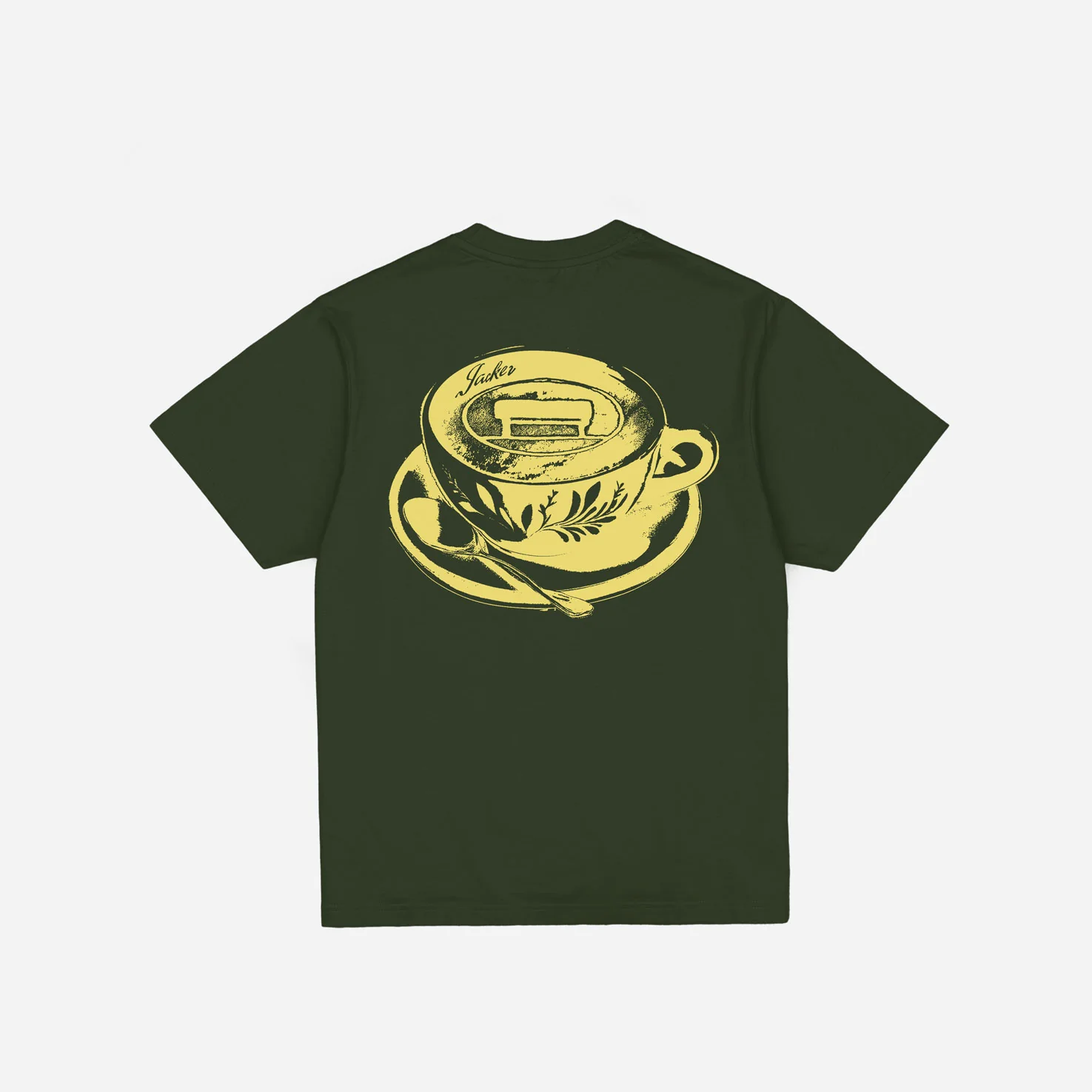 COFFEE TIME T-SHIRT - GREEN