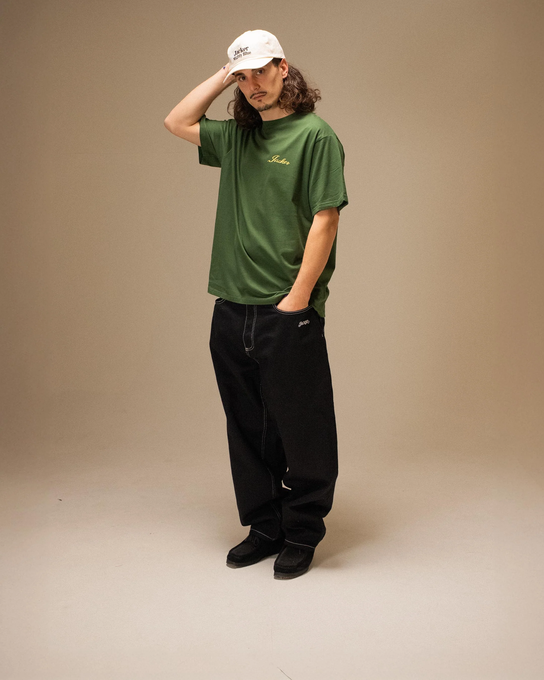 COFFEE TIME T-SHIRT - GREEN - Image 4