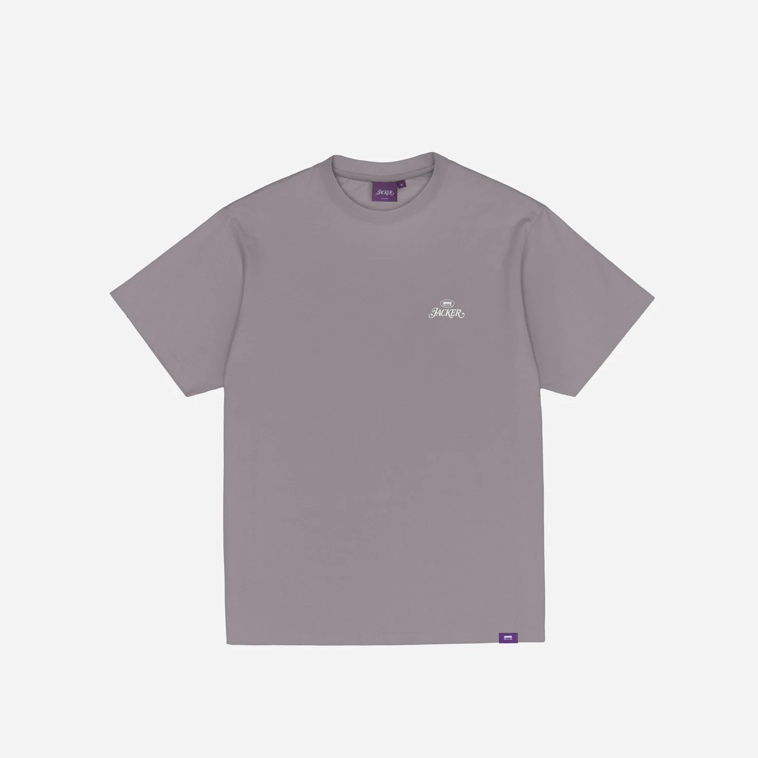 COLLECTIVE LOGO T-SHIRT - PURPLE - Image 3