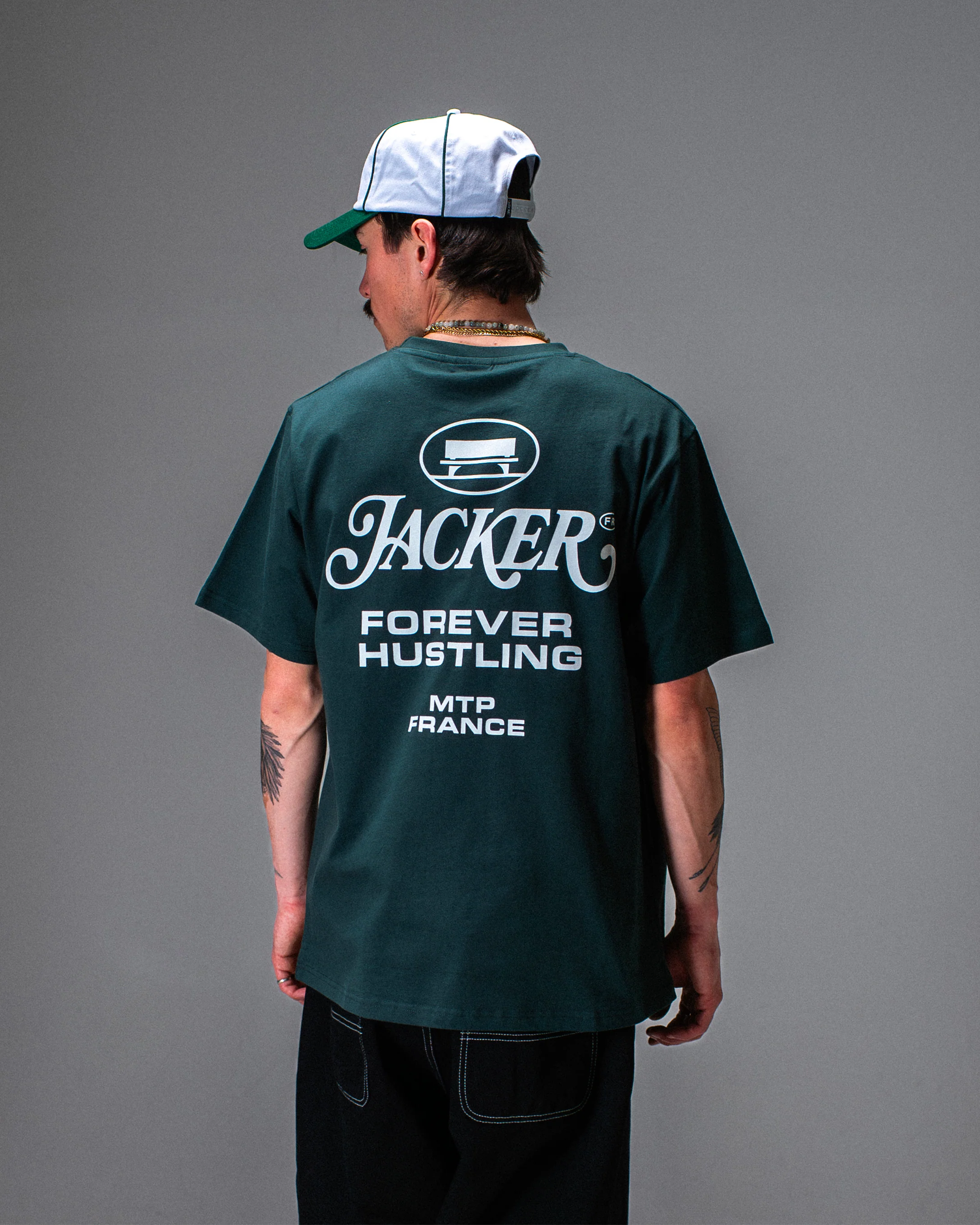 COLLECTIVE T-SHIRT GREEN - Image 2