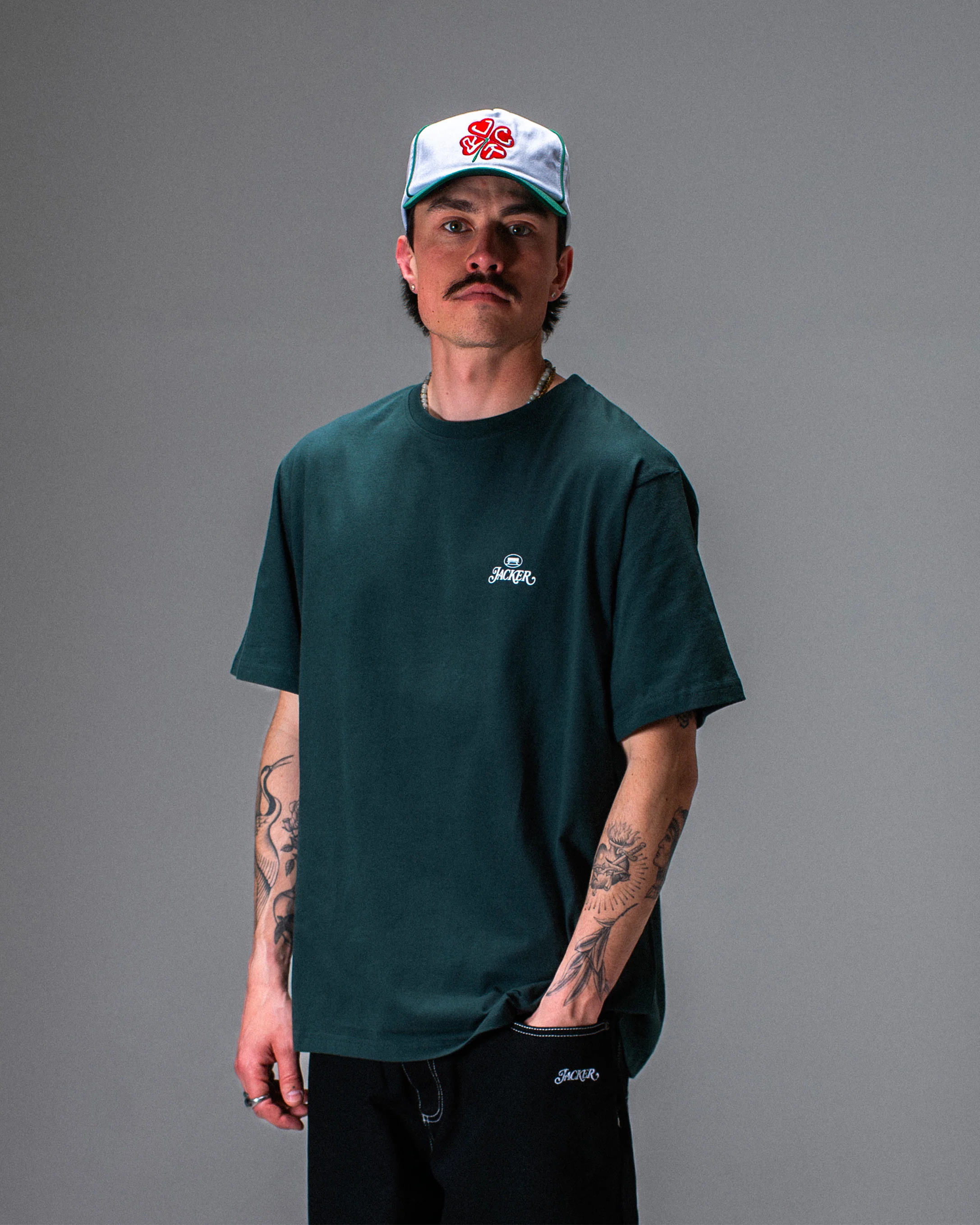 COLLECTIVE T-SHIRT GREEN - Image 4