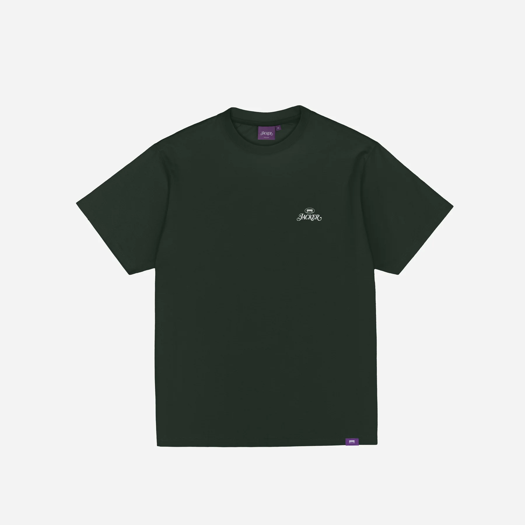 COLLECTIVE T-SHIRT - GREEN & WHITE - Image 3