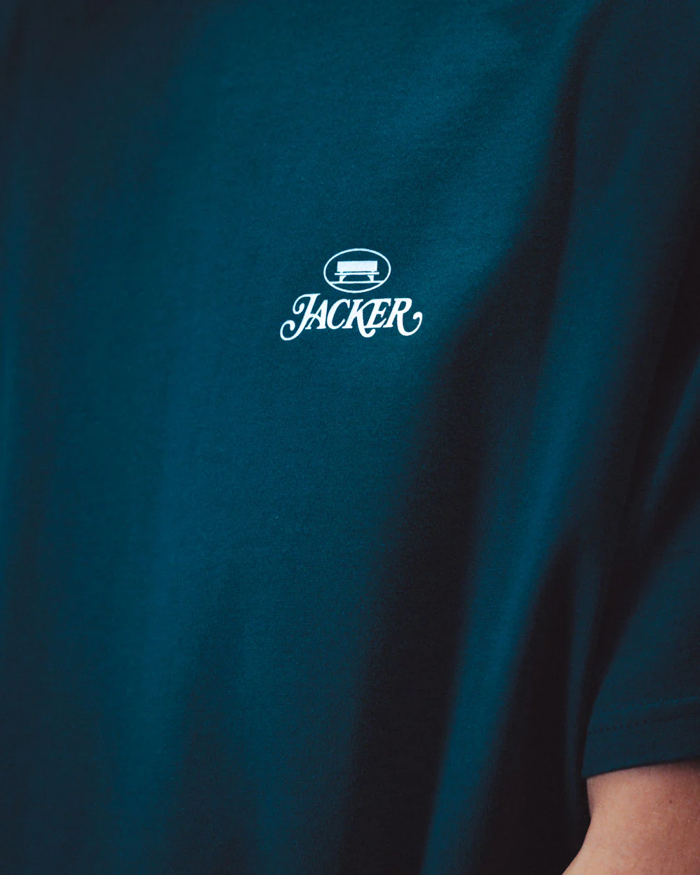 COLLECTIVE T-SHIRT - GREEN & WHITE - Image 5