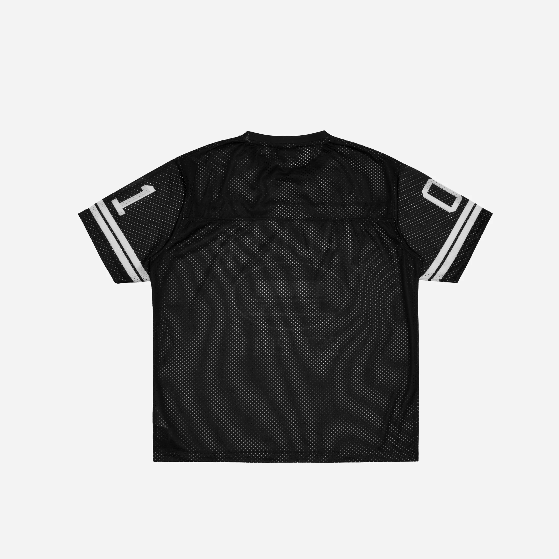 COLLEGE MESH JERSEY - BLACK - Image 3
