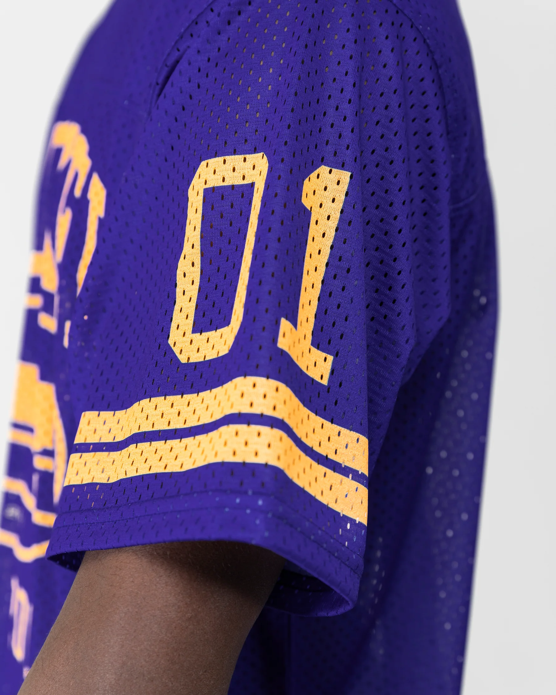 COLLEGE MESH JERSEY - BLUE - Image 7