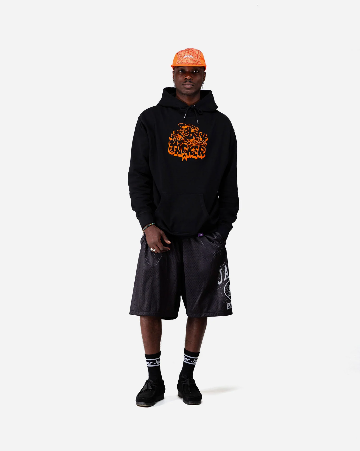 COLLEGE MESH SHORT - BLACK - Image 6