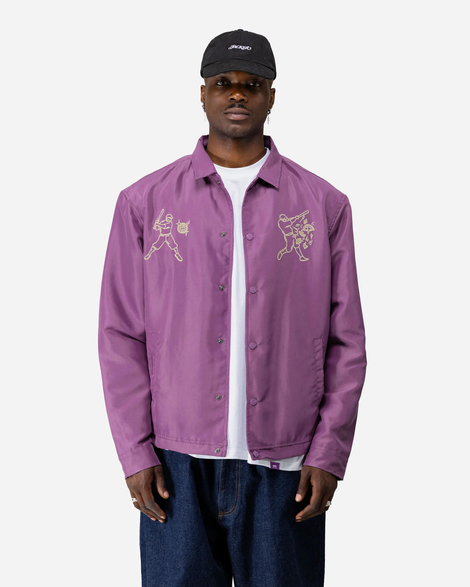 DDM COACH JACKET - PURPLE - Image 2