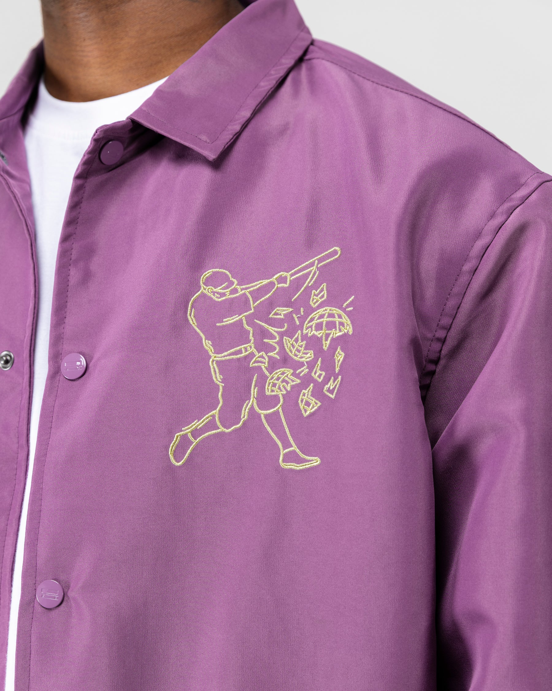 DDM COACH JACKET - PURPLE - Image 6