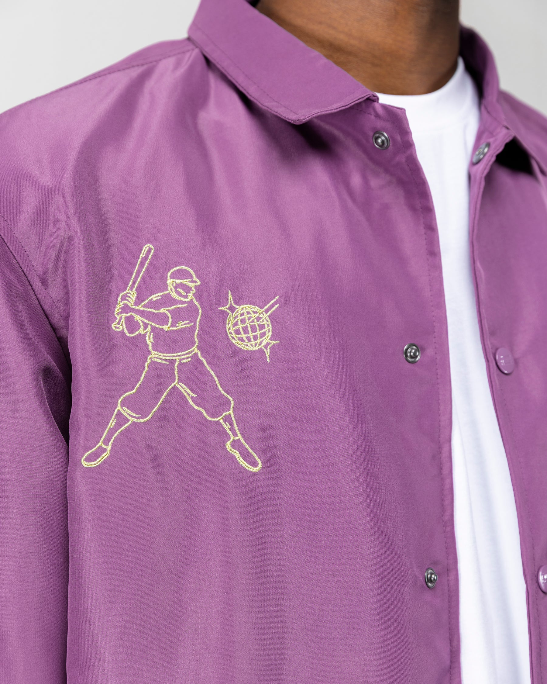 DDM COACH JACKET - PURPLE - Image 7
