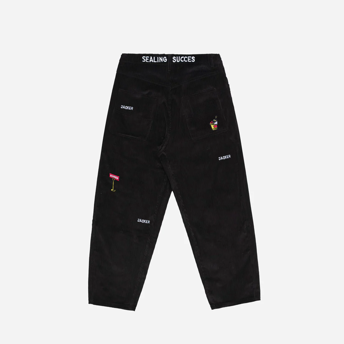 DEAL CORDUROY BAGGY - BLACK - Image 3