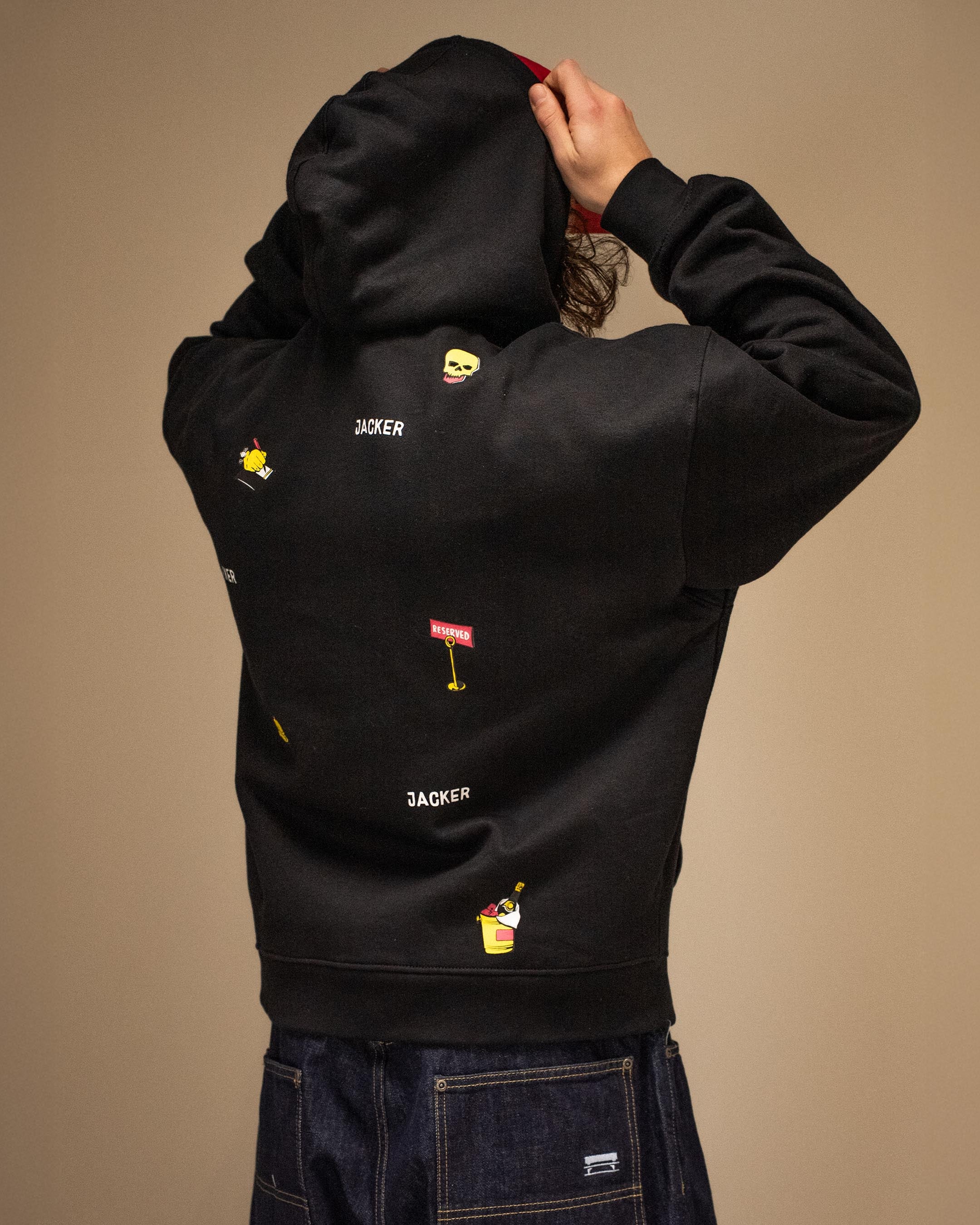 DEAL HOODIE - BLACK - Image 4