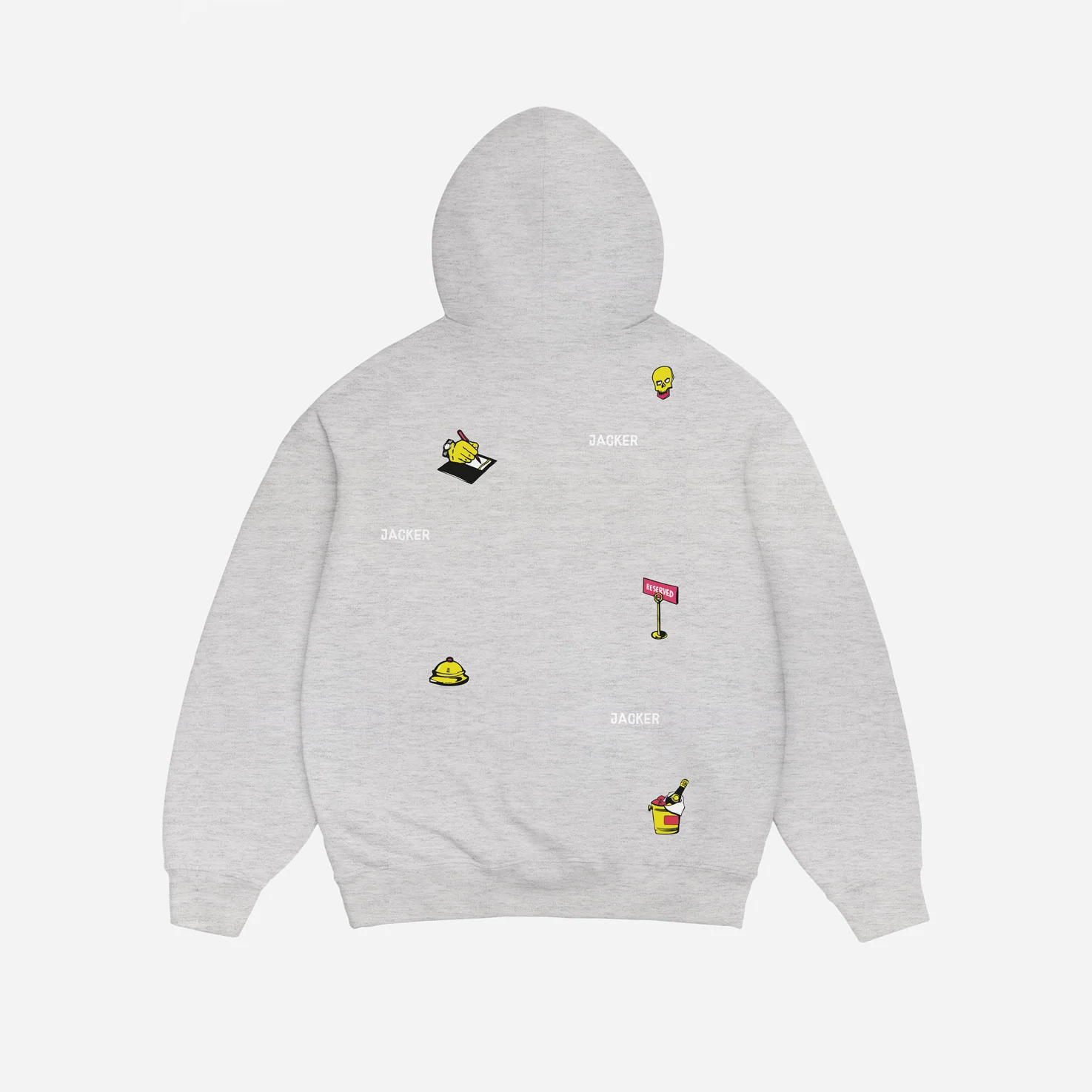 DEAL HOODIE HEATHER - GREY - Image 3