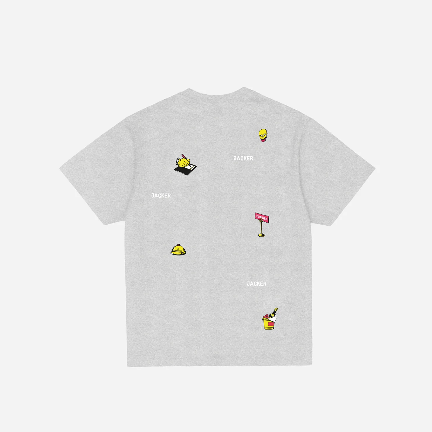 DEAL T-SHIRT - HEATHER GREY - Image 3