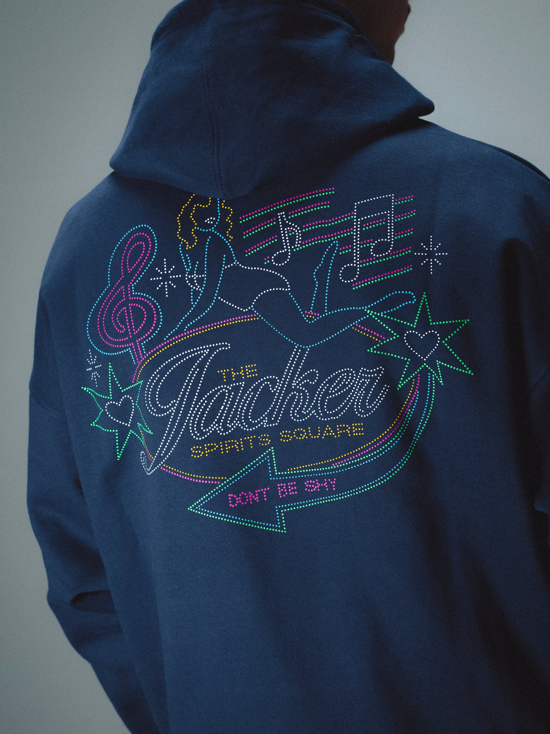 DON'T BE SHY HOODIE - NAVY - Image 3