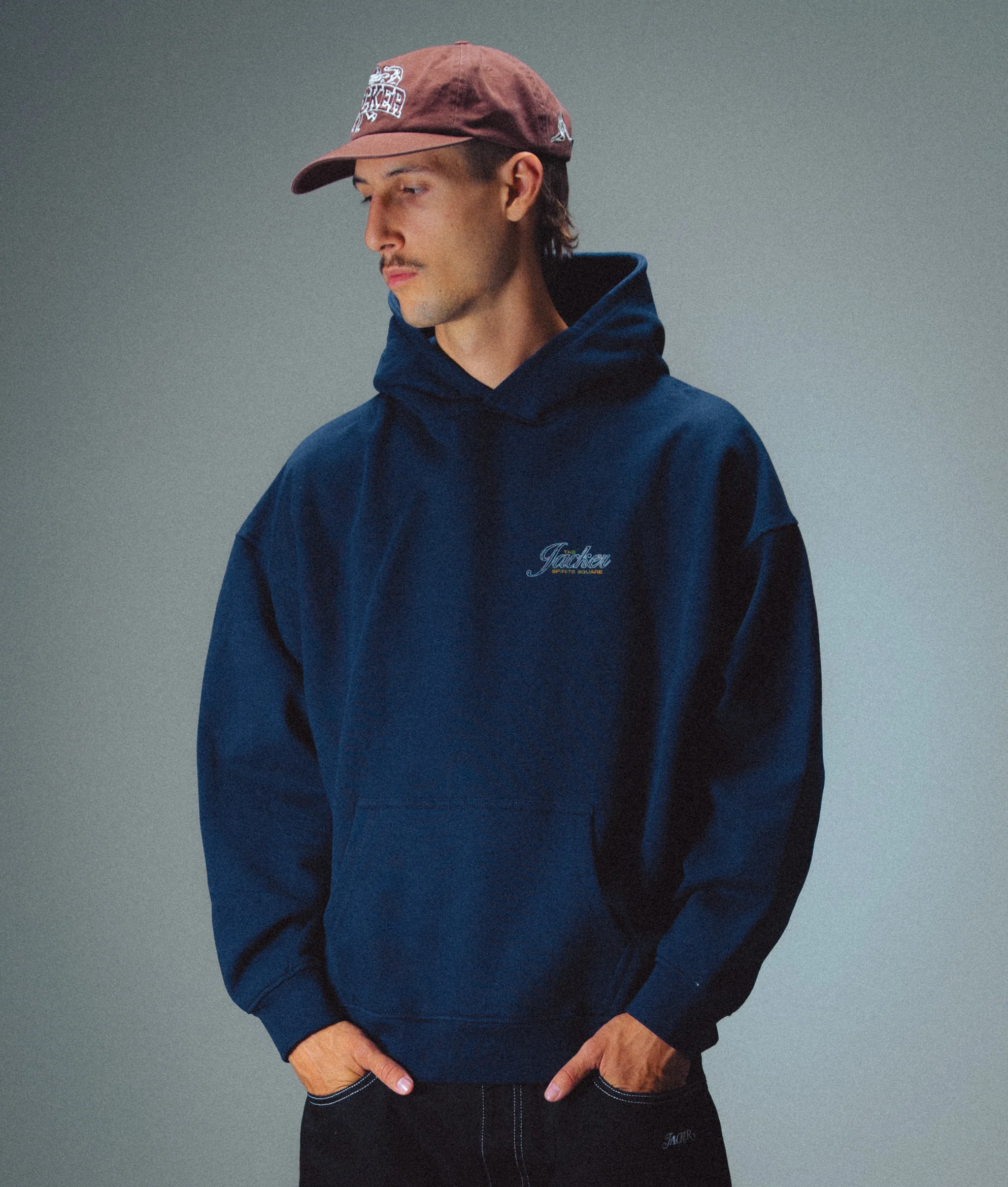 DON'T BE SHY HOODIE - NAVY - Image 5