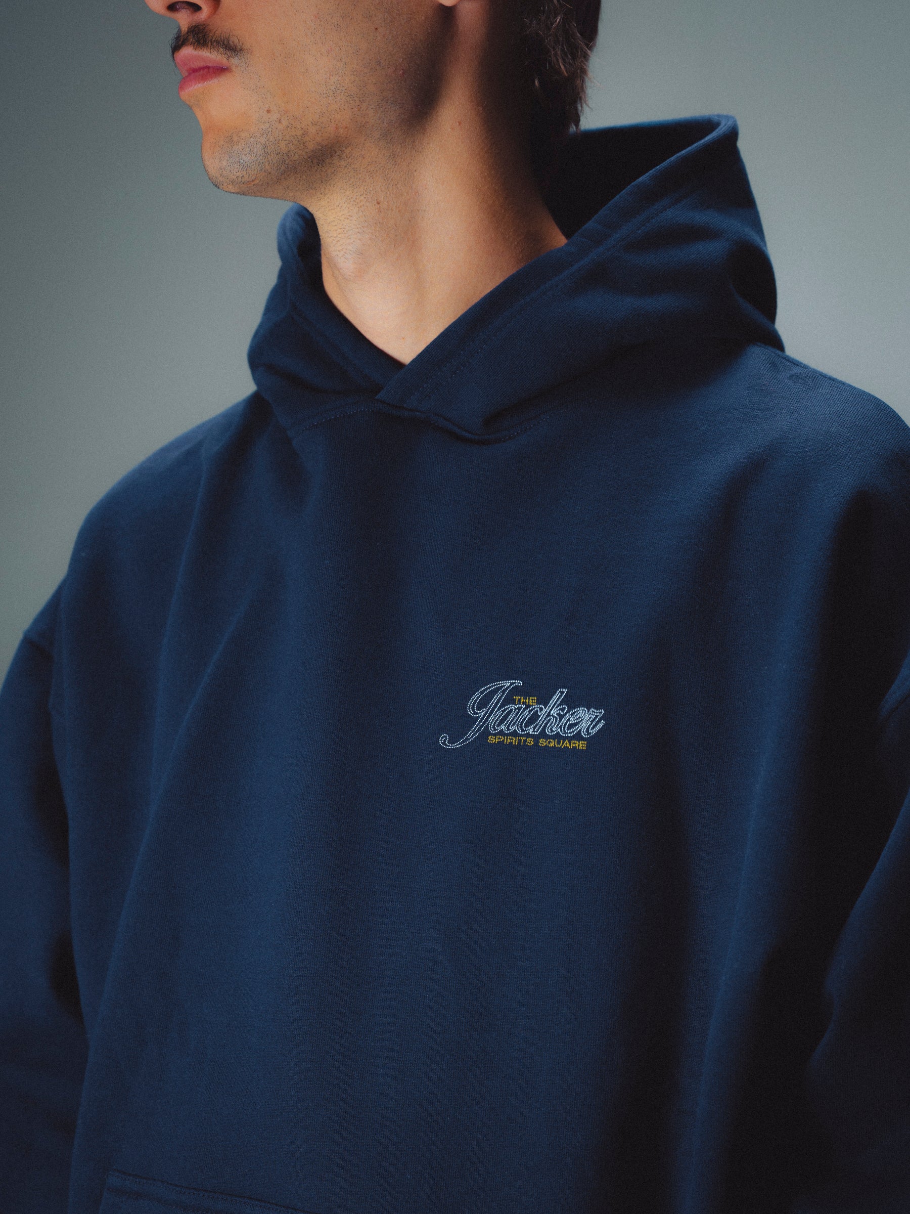 DON'T BE SHY HOODIE - NAVY - Image 6