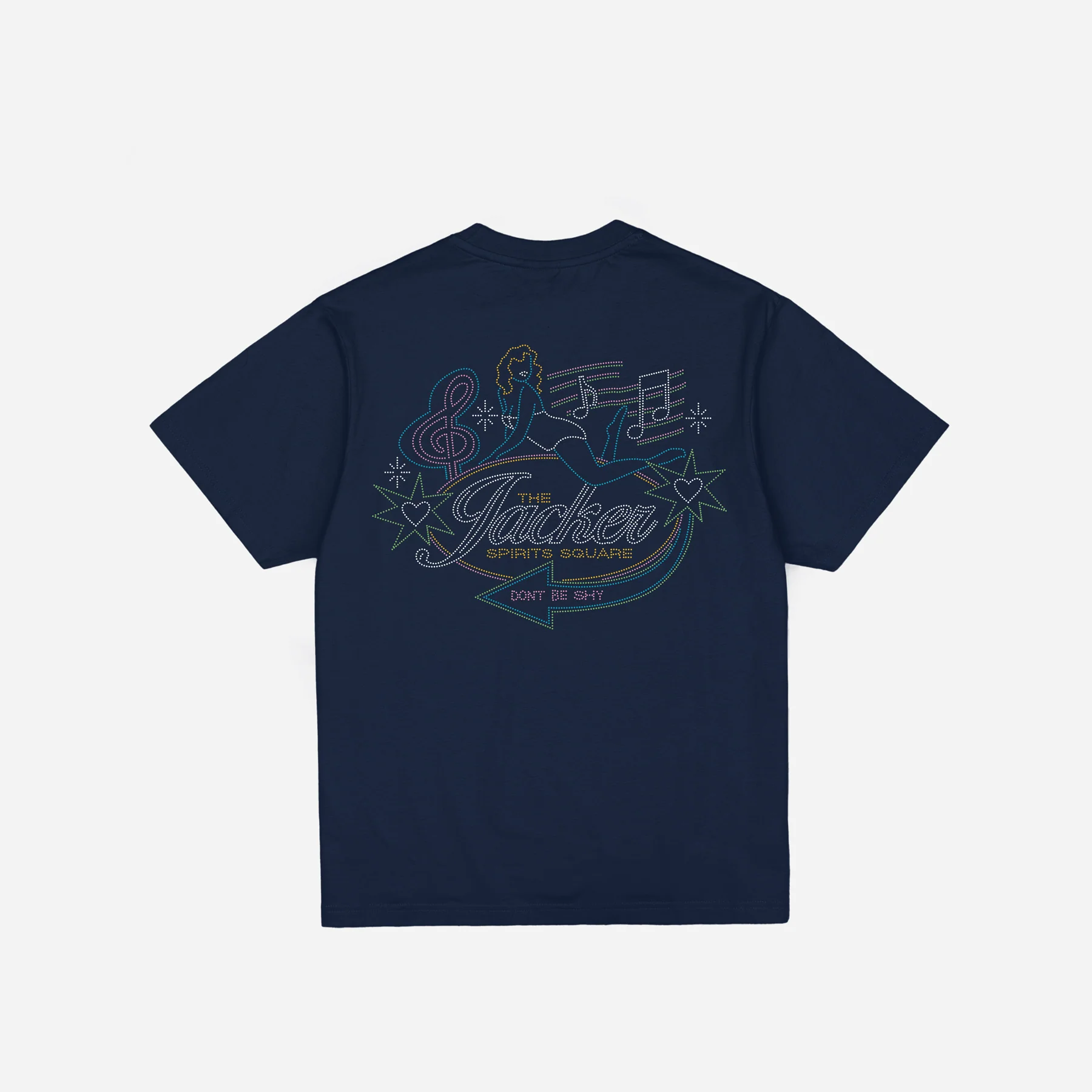 DON'T BE SHY T-SHIRT - NAVY