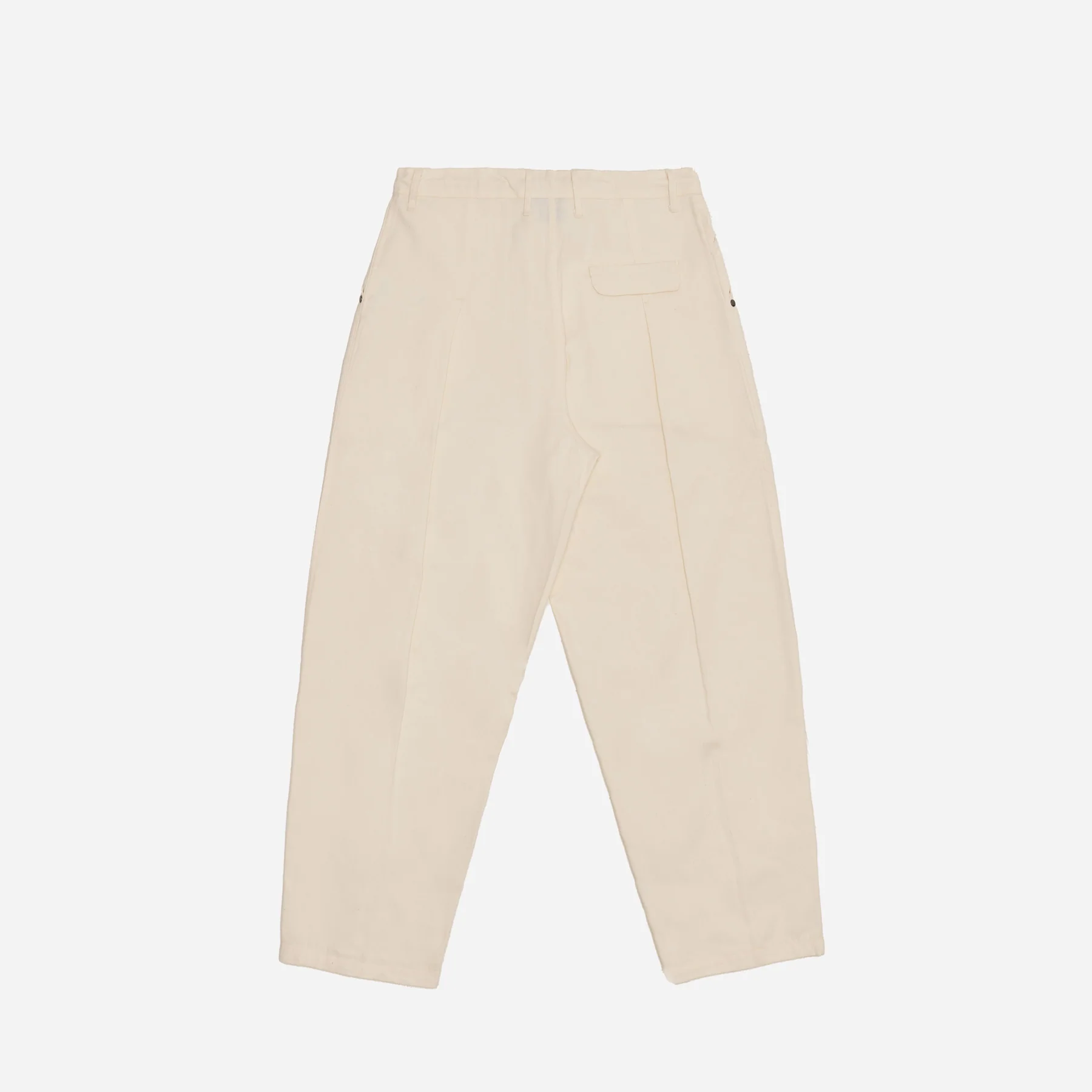 DOUBLE PLEAT PANT - BEIGE - Image 3