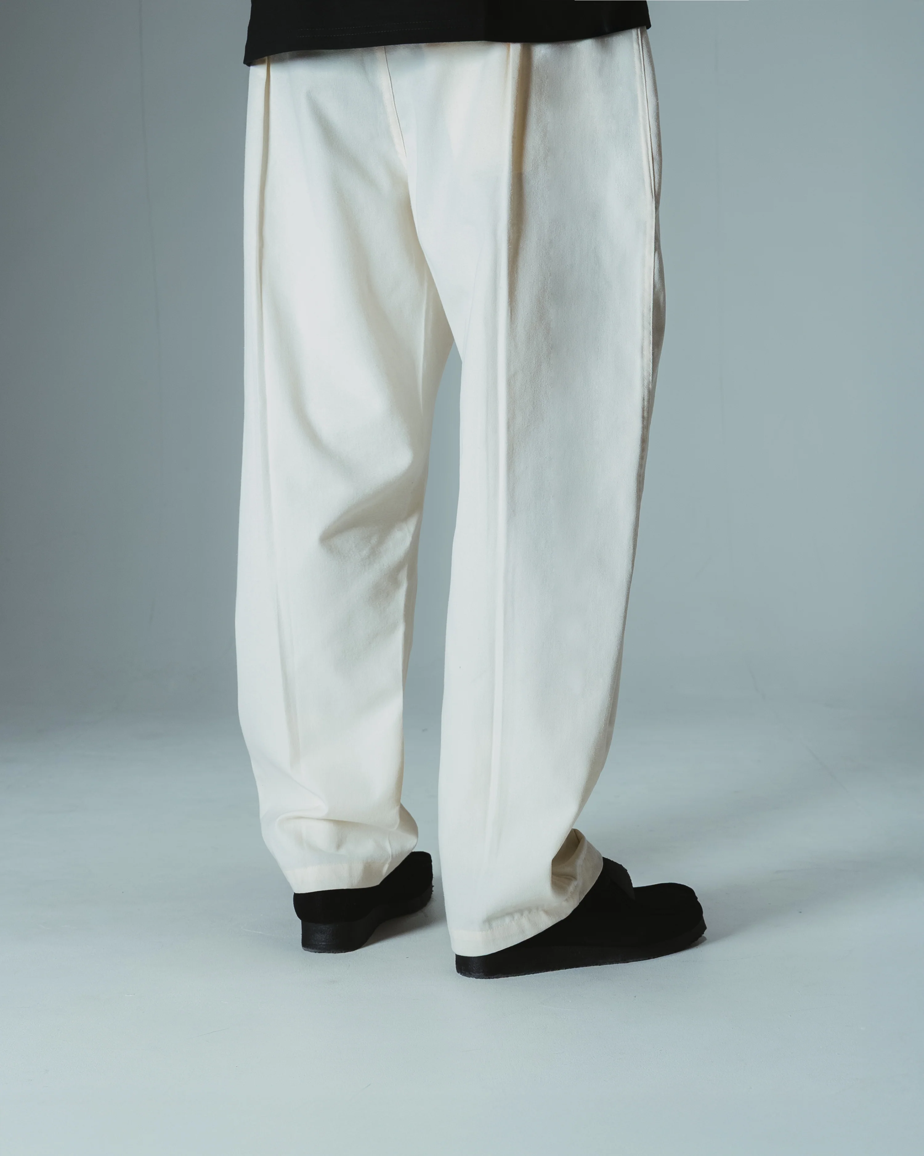 DOUBLE PLEAT PANT - BEIGE - Image 4
