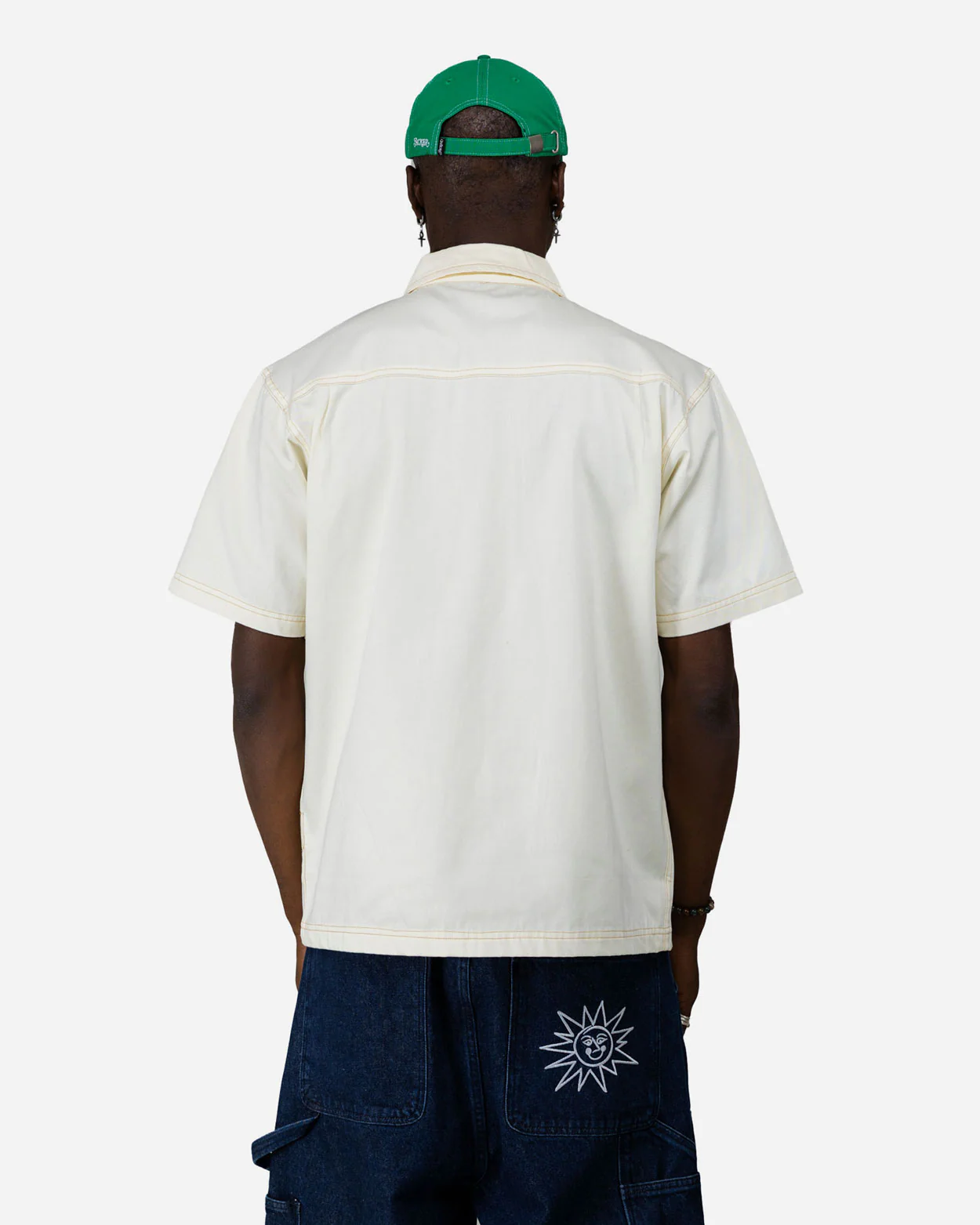 DOUBLE RIBS SHIRT - BEIGE - Image 5