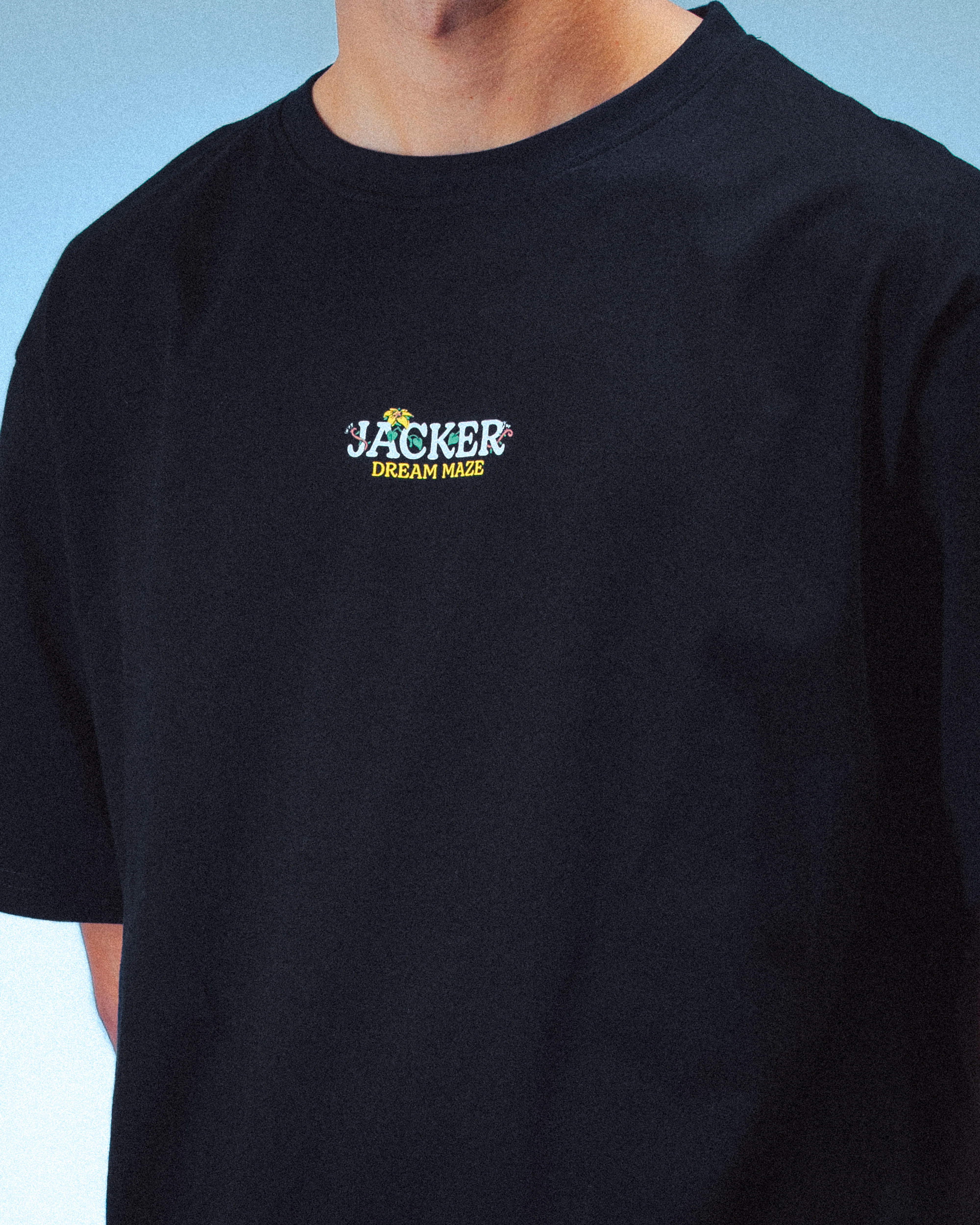 DREAM MAZE T-SHIRT - BLACK - Image 5